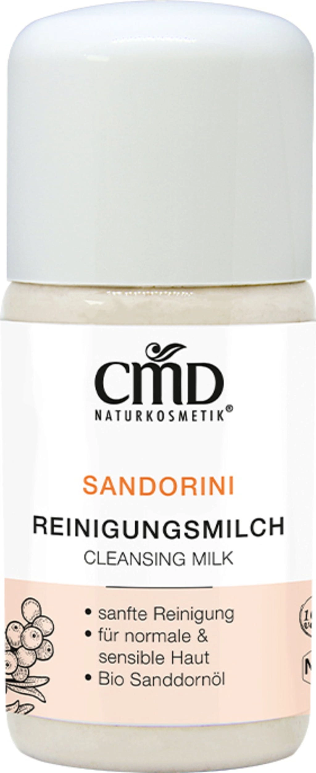 CMD Naturkosmetik Sandorini Reinigungsmilch - 30 ml