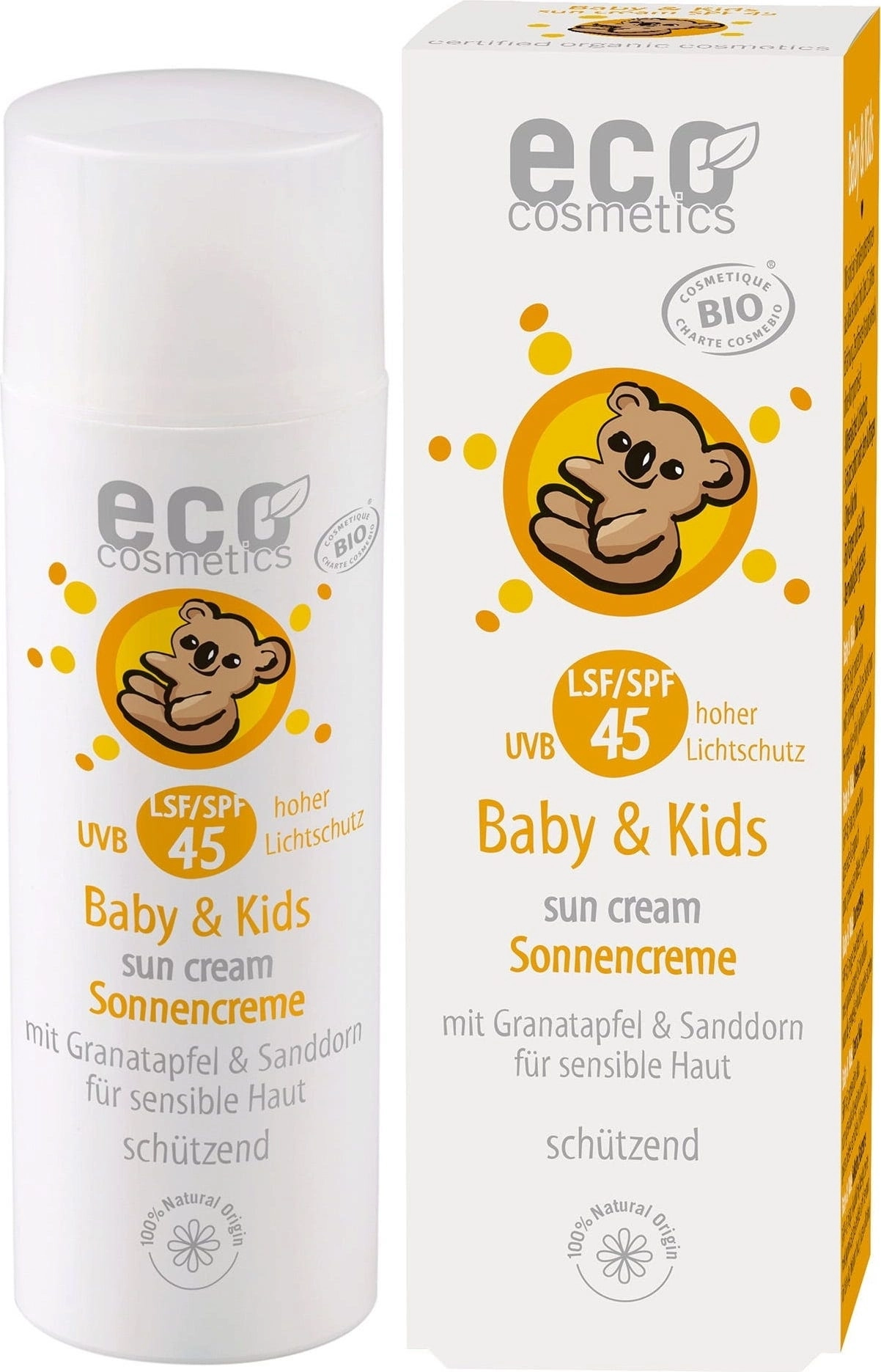 eco cosmetics Baby & Kids Sonnencreme LSF 45 - 50 ml