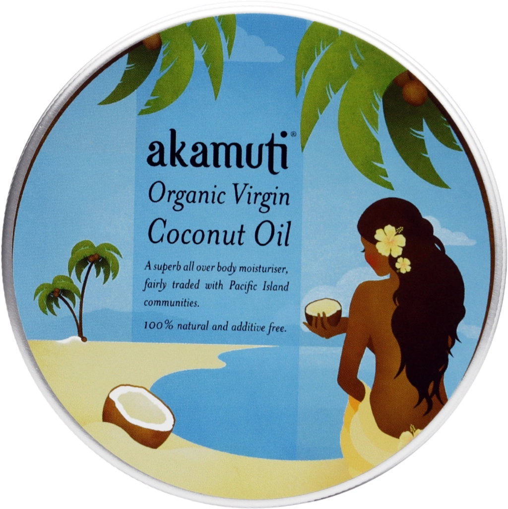 akamuti Organic Fairtrade Coconut Oil - 175 g