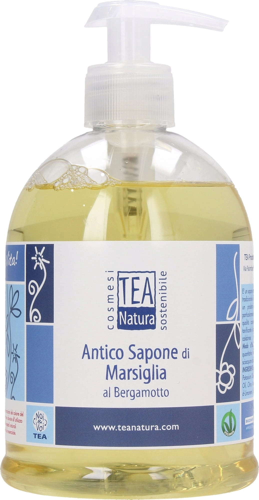 TEA Natura Marseille-Flüssigseife mit Bergamotte - 500 ml