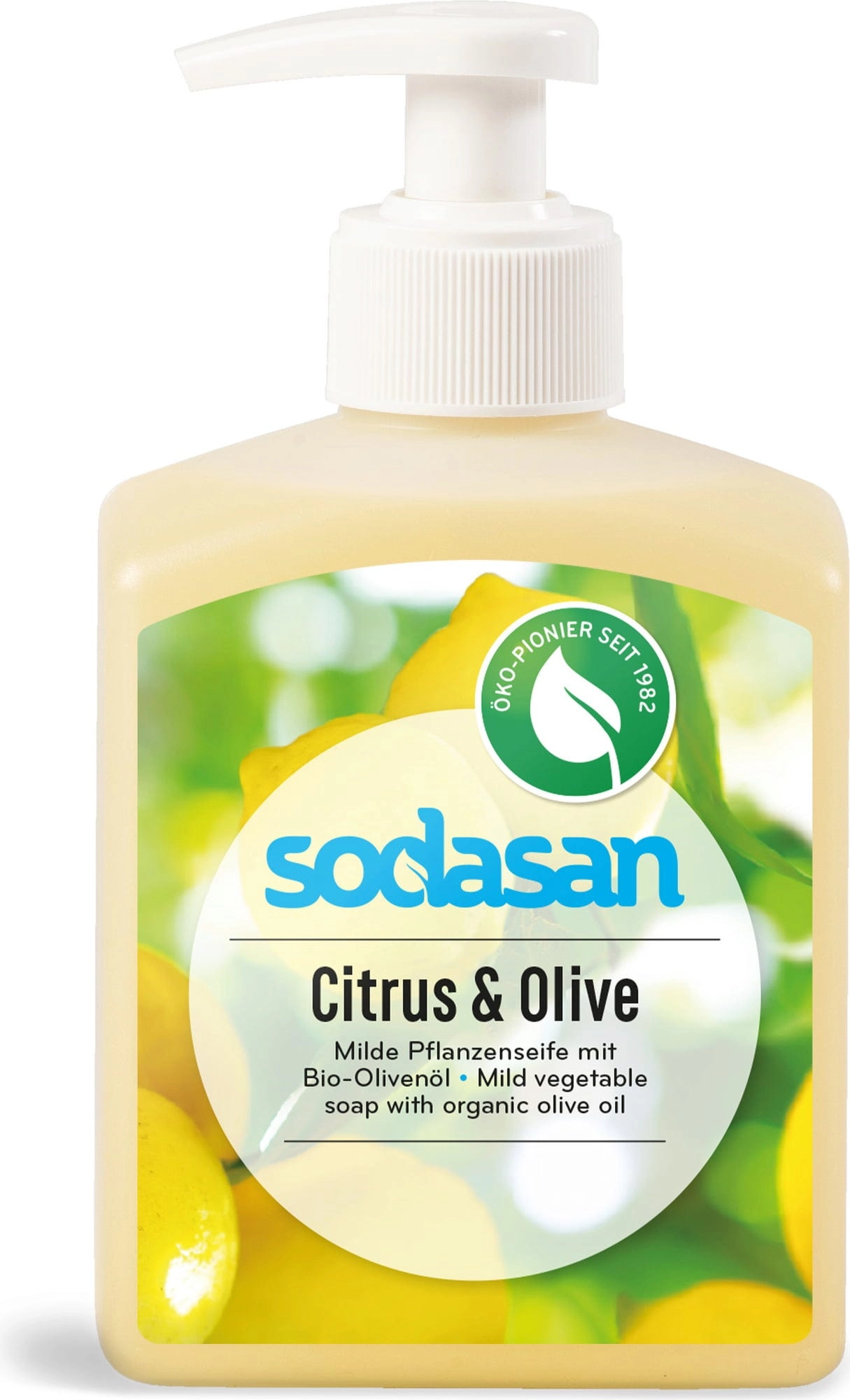 SODASAN Flüssigseife Zitrus & Olive - 300 ml