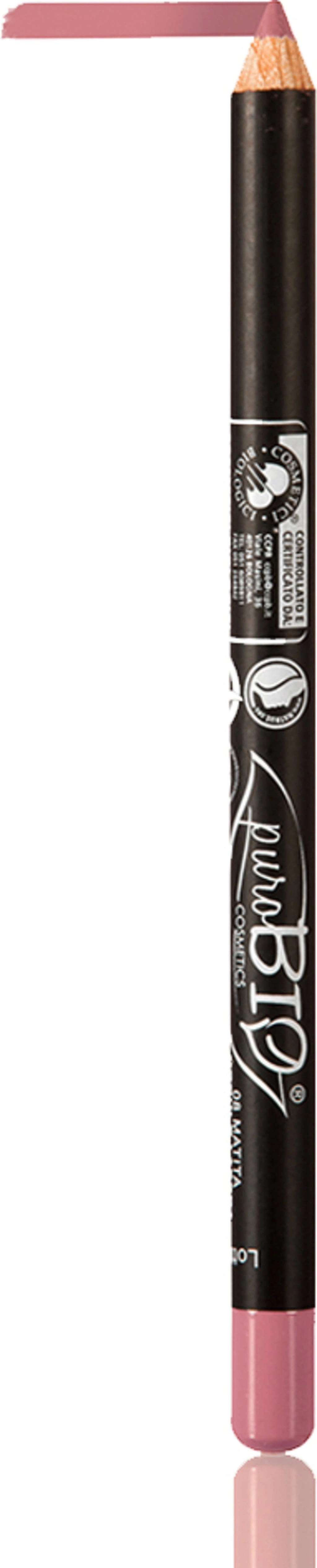 puroBIO cosmetics Eye & Lip Liner - 8 Rosa (vegan)