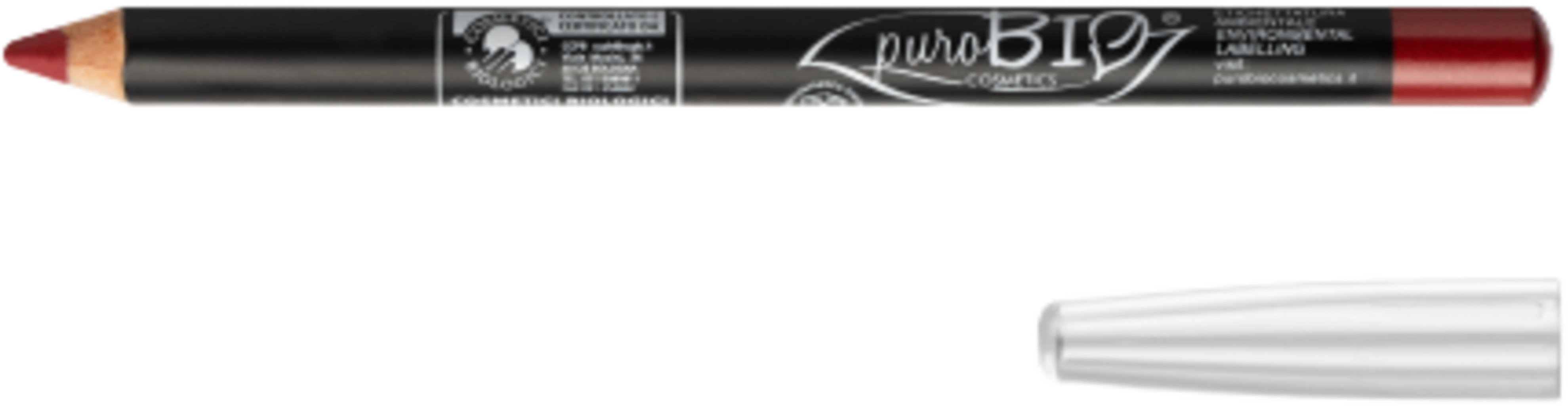 puroBIO cosmetics Eye & Lip Liner - 52 Pompejanisches Rot