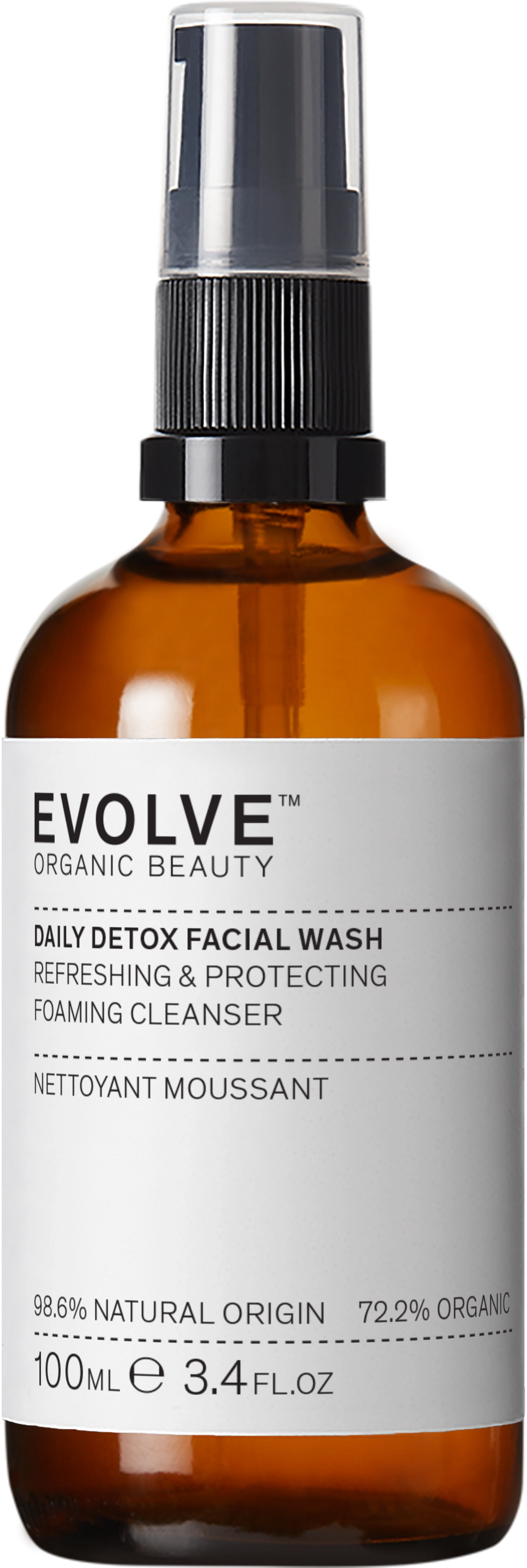 Evolve Organic Beauty Daily Detox Facial Wash - 100 ml
