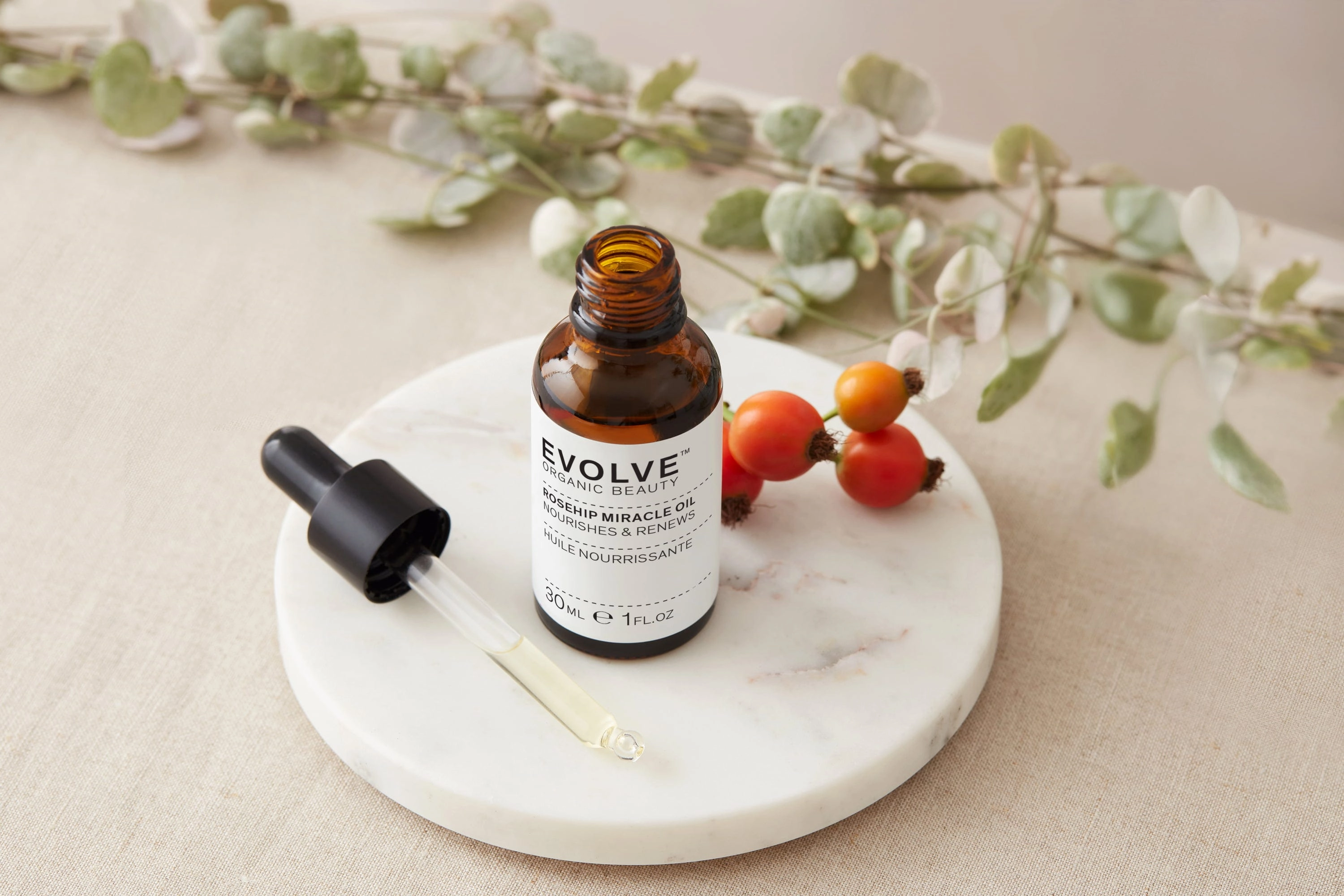 Evolve Organic Beauty Rosehip Miracle Oil - 30 ml