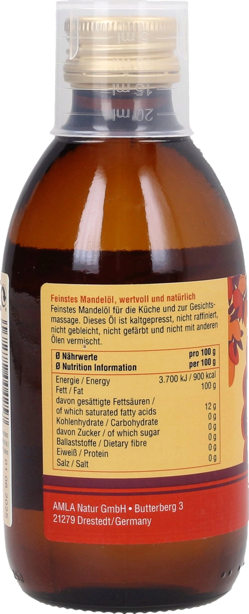 Classic Ayurveda Bio Mandelöl - 250 ml