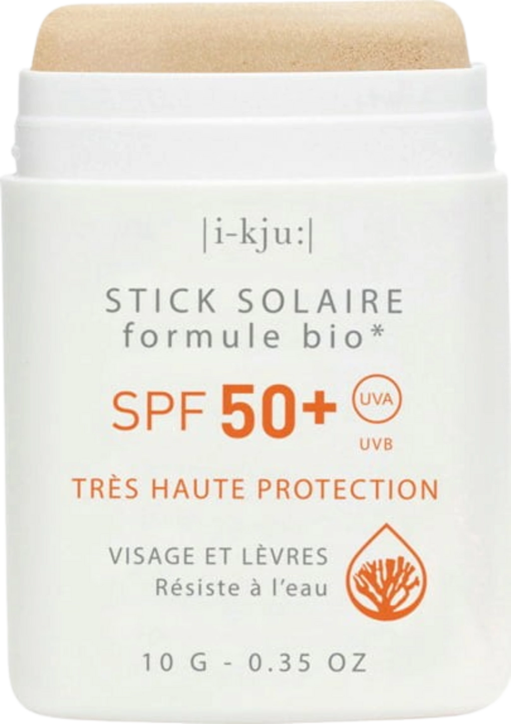 EQ EVOA Sun Stick LSF50+ - Gold schimmernd