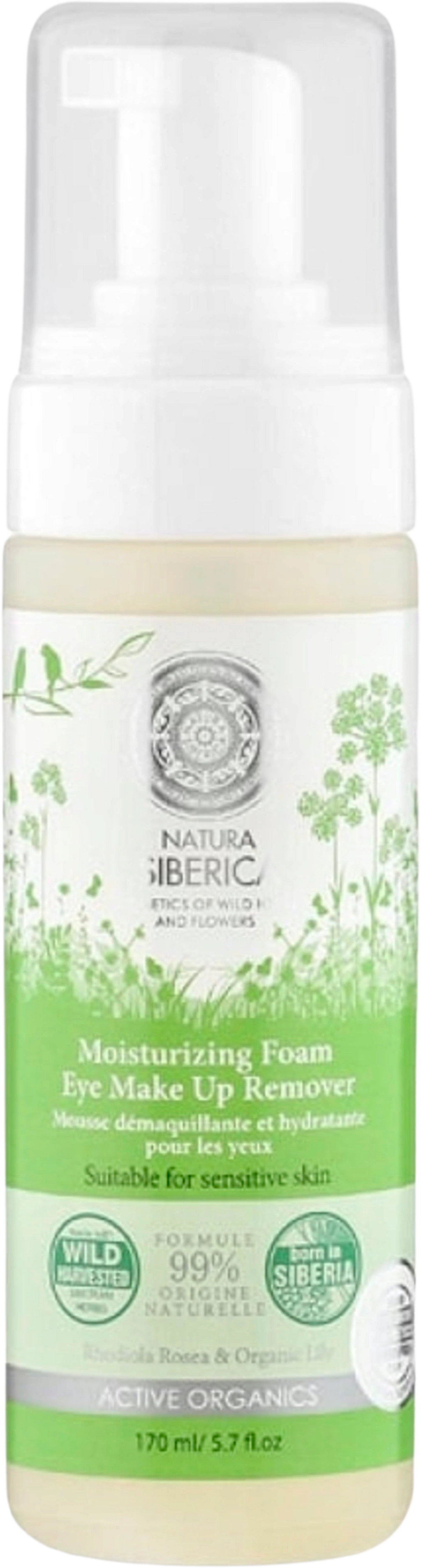 Natura Siberica Moisturizing Foam Eye Make Up Remover - 170 ml
