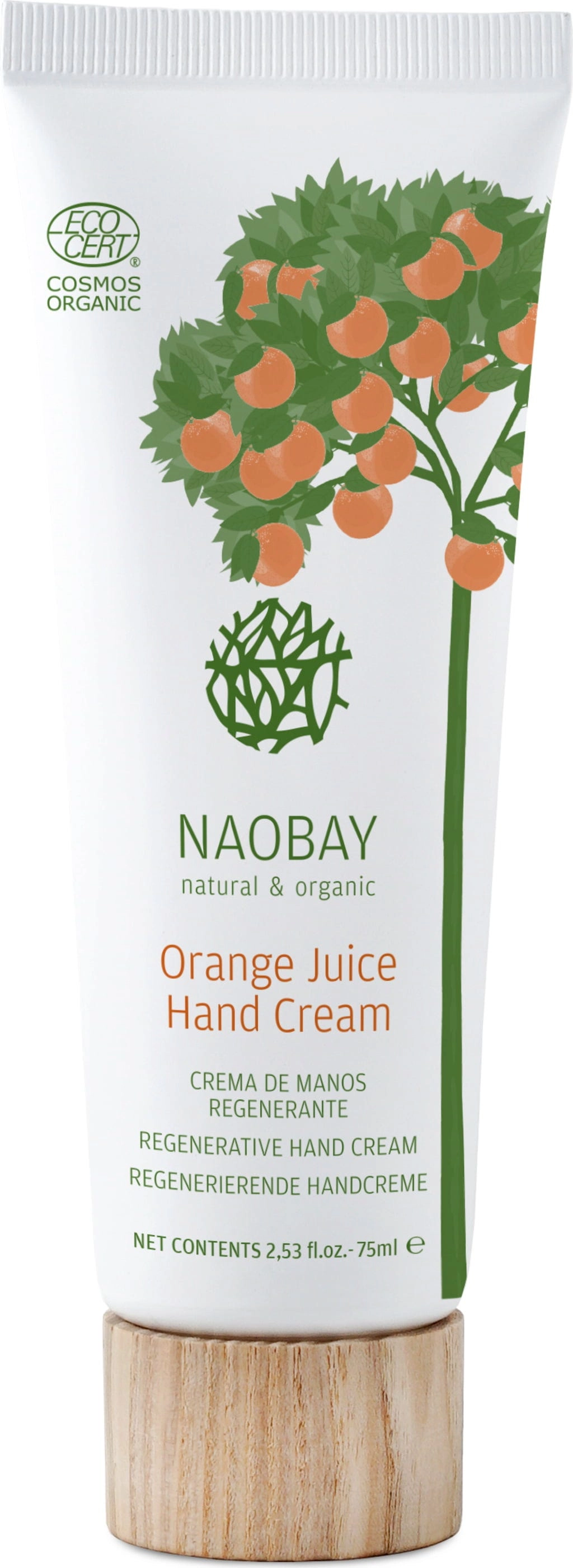 NAOBAY Orange Juice Hand Cream - 75 ml