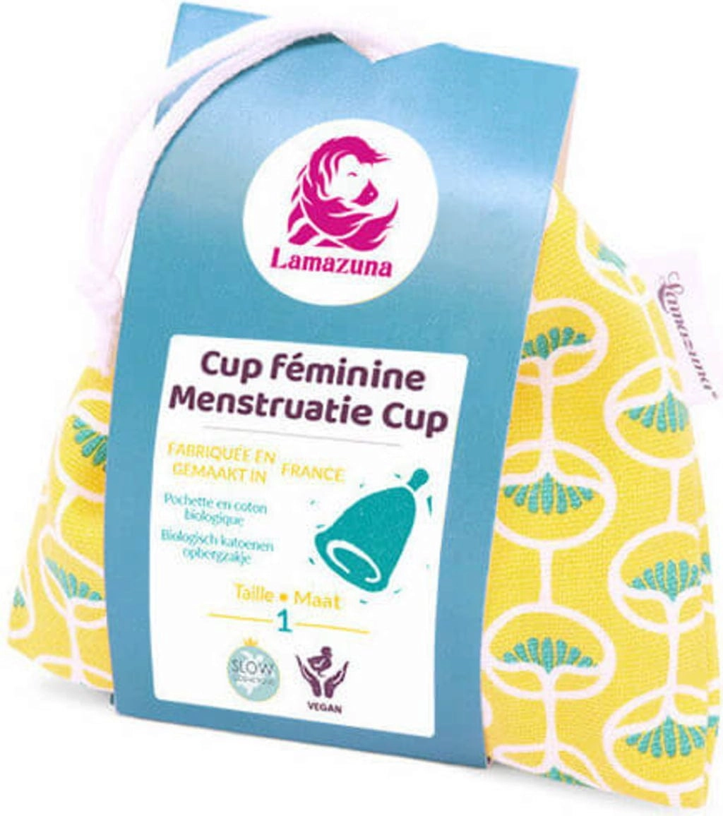 Lamazuna Menstruationstasse Cup Féminine - Größe 2 - Gelb
