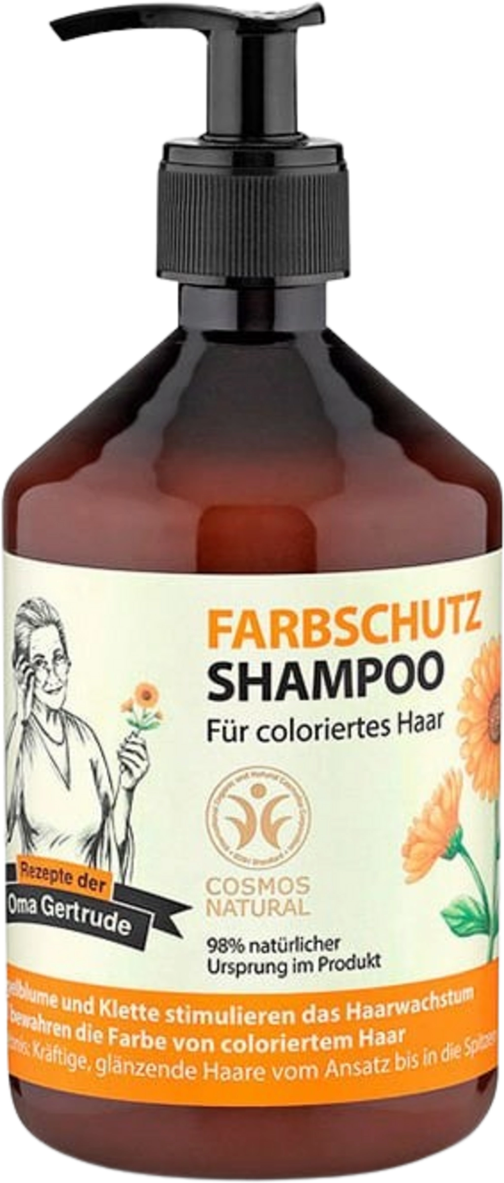 Rezepte der Oma Gertrude Farbschutz Shampoo - 500 ml