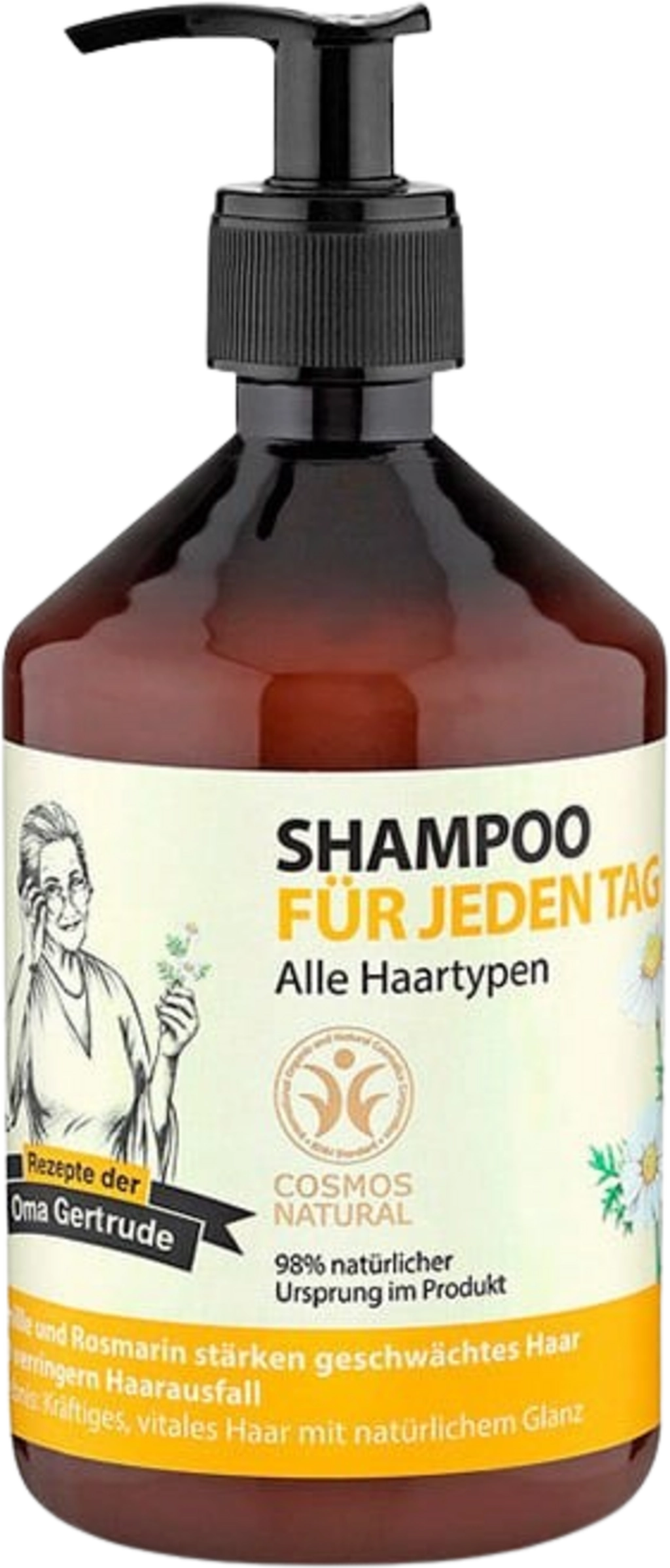 Rezepte der Oma Gertrude Shampoo für jeden Tag - 500 ml