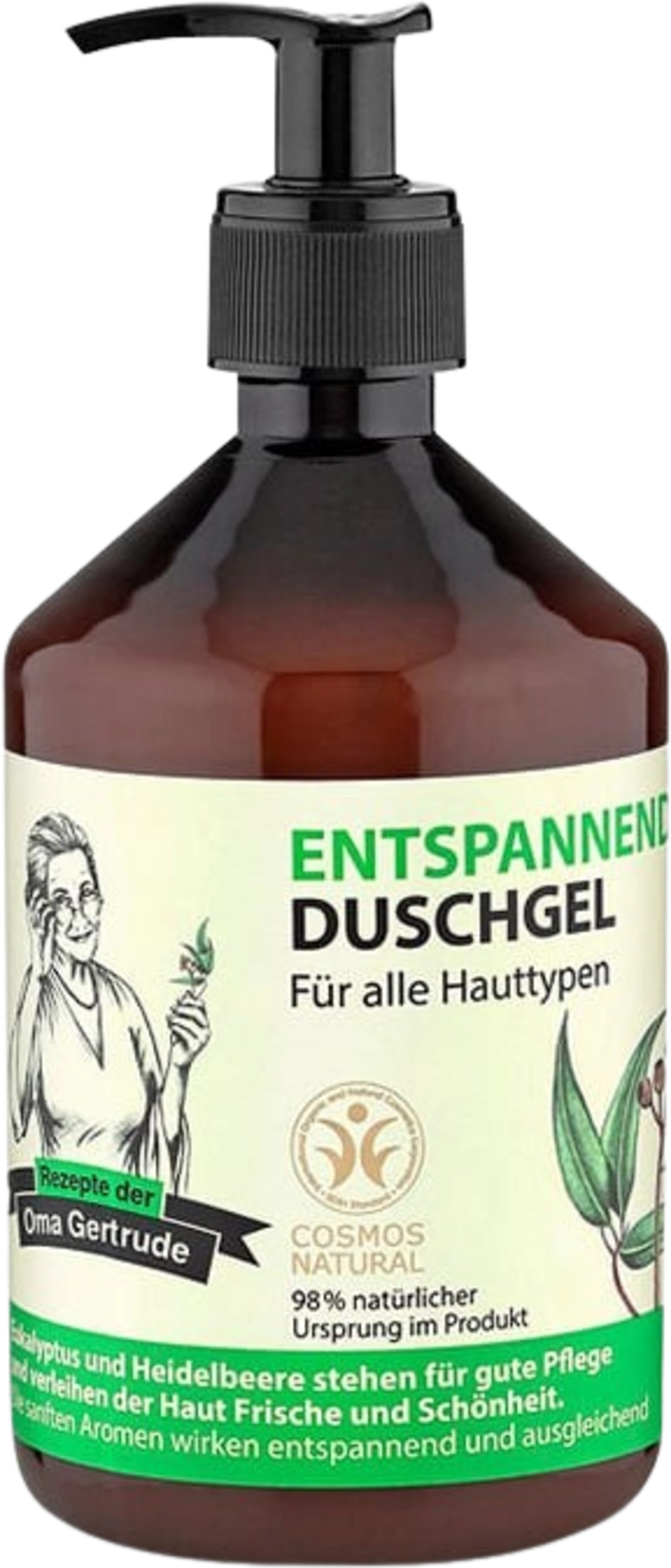 Rezepte der Oma Gertrude Entspannendes Duschgel - 500 ml