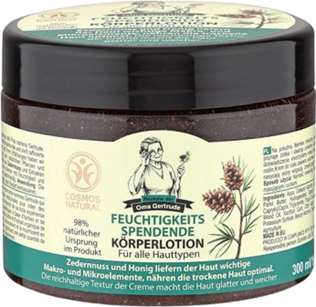 Rezepte der Oma Gertrude Feuchtigkeitsspendende Körperlotion - 300 ml