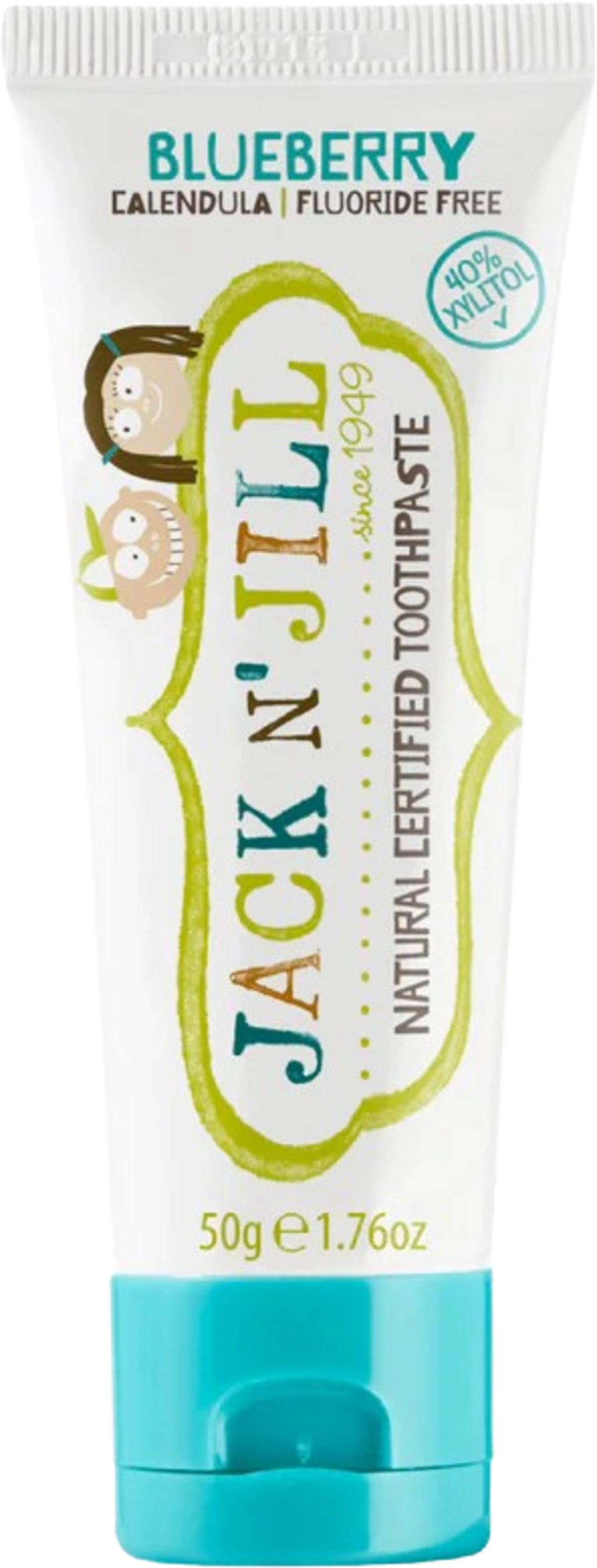 JACK N'JILL Natürliche Zahnpasta - Heidelbeere