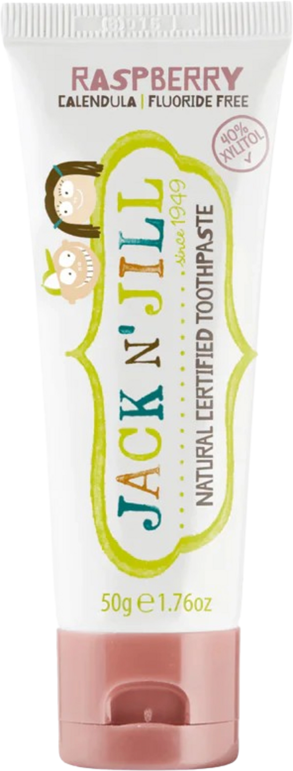 JACK N'JILL Natürliche Zahnpasta - Himbeere