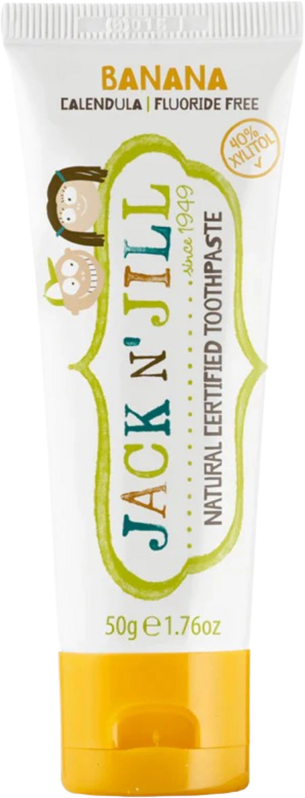 JACK N'JILL Natürliche Zahnpasta - Banane