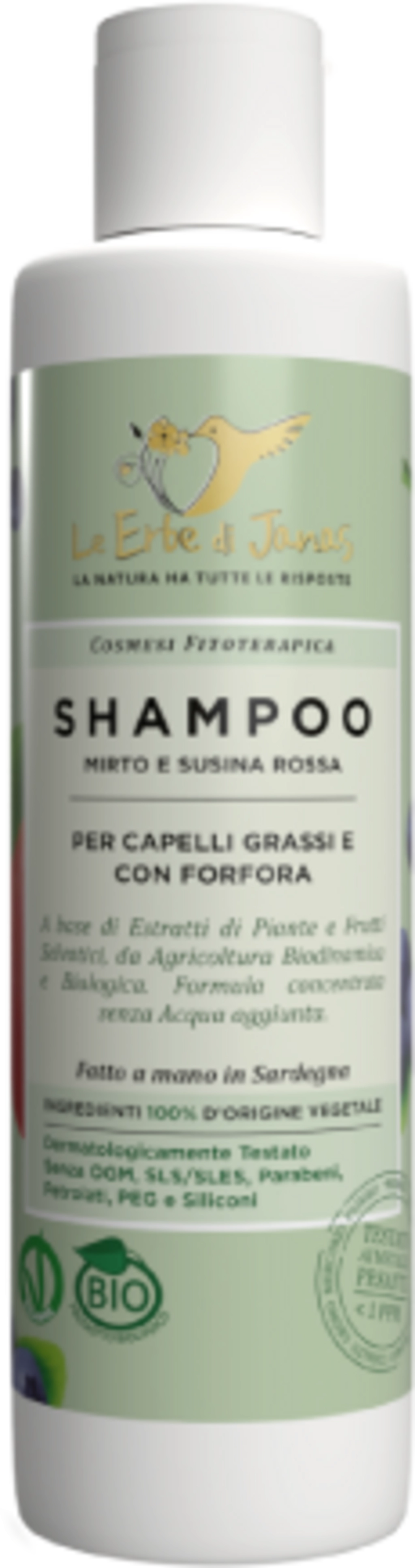 Le Erbe di Janas Anti-Schuppen Shampoo Myrte & Pflaume - 150 ml