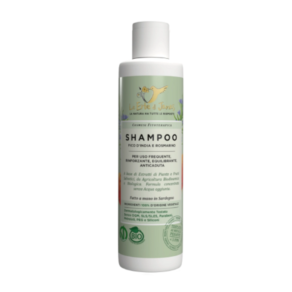 Le Erbe di Janas Shampoo Kaktusfeige & Rosmarin - 150 ml