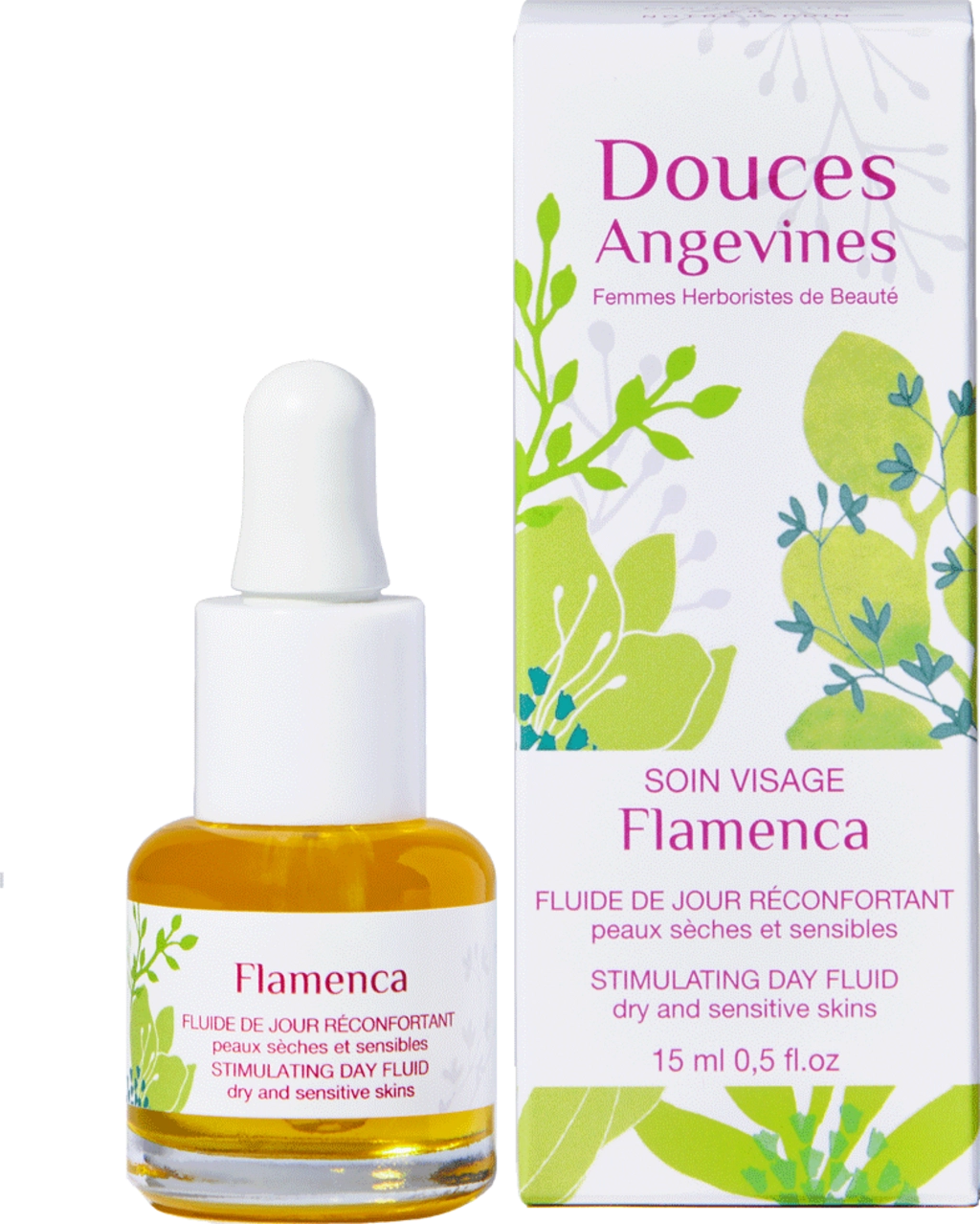 Douces Angevines Flamenca Stärkendes Tages-Fluid - 15 ml