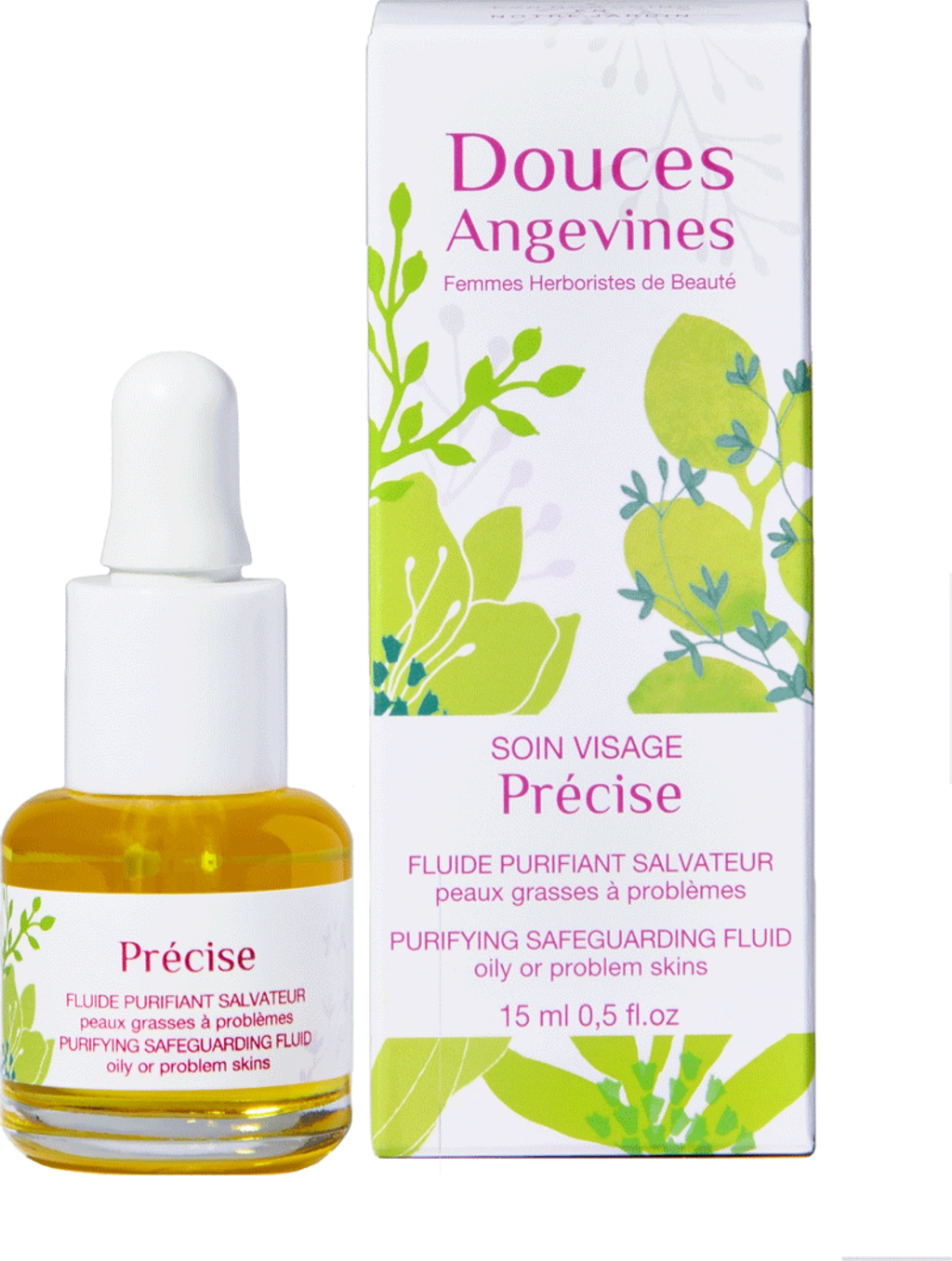 Douces Angevines Précise Klärendes Tages-Fluid - 15 ml