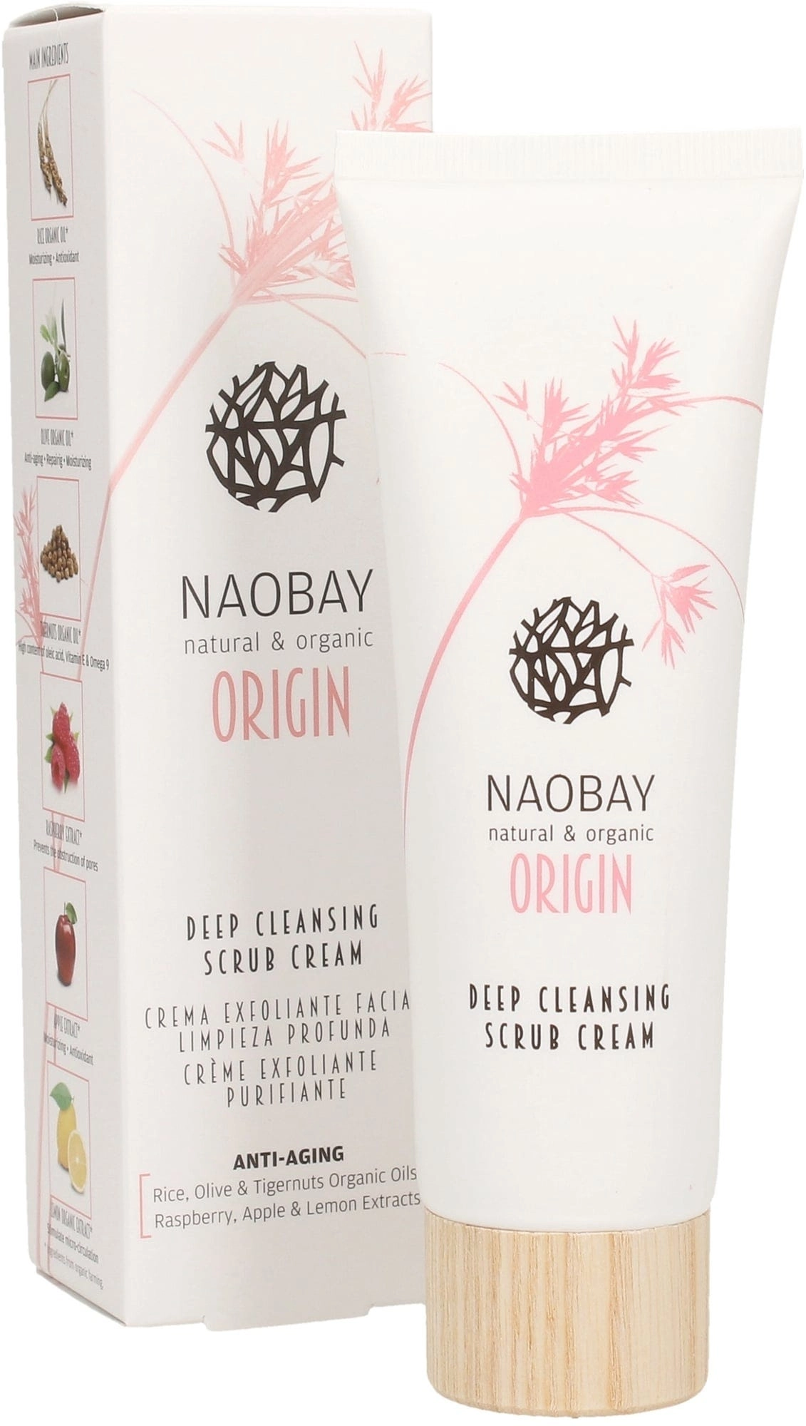 NAOBAY ORIGIN Deep Cleansing Scrub Cream - 75 ml