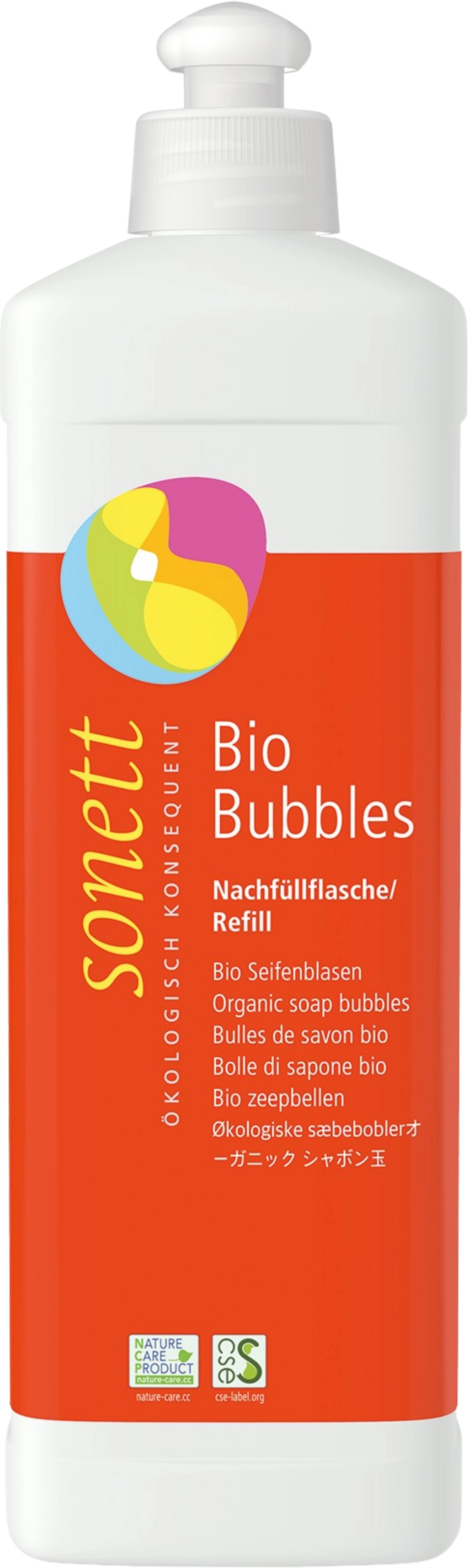 Sonett Bio Bubbles Seifenblasen - 0.5 l Nachfüllpackung