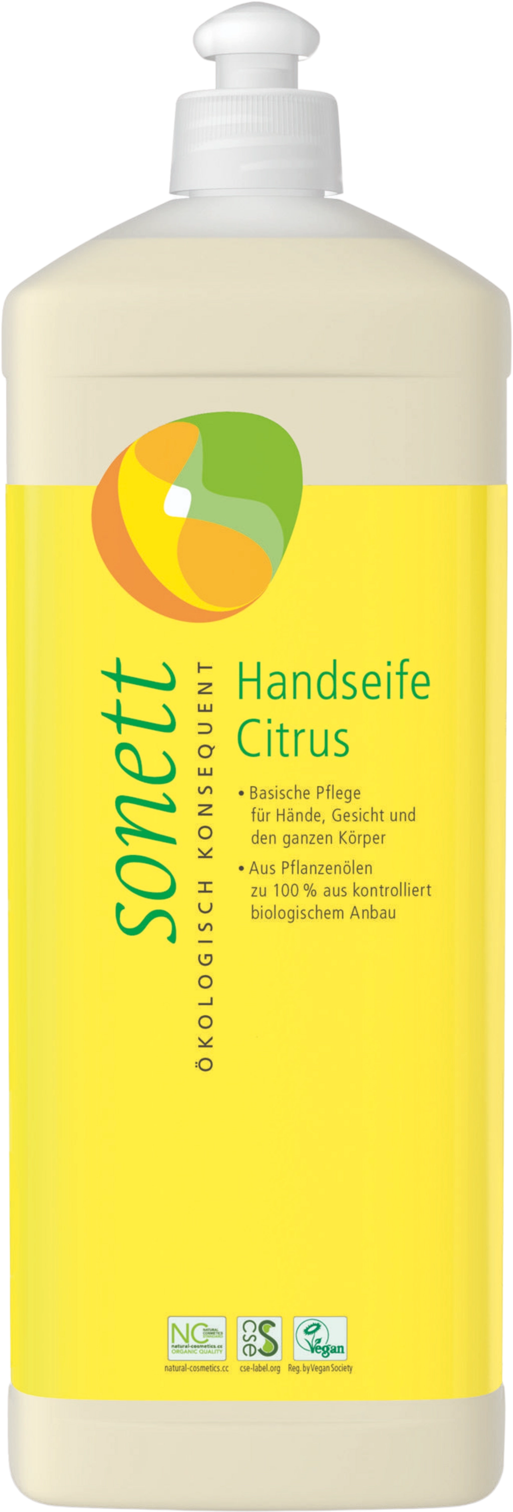 Sonett Handseife Citrus - 1 l