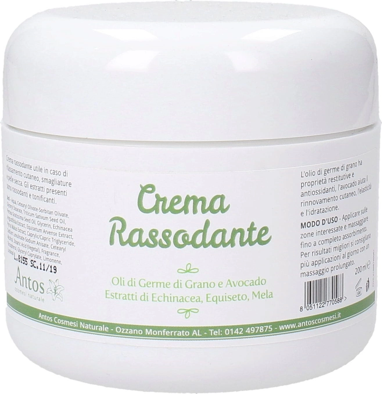 Antos Straffende Körpercreme - 200 ml