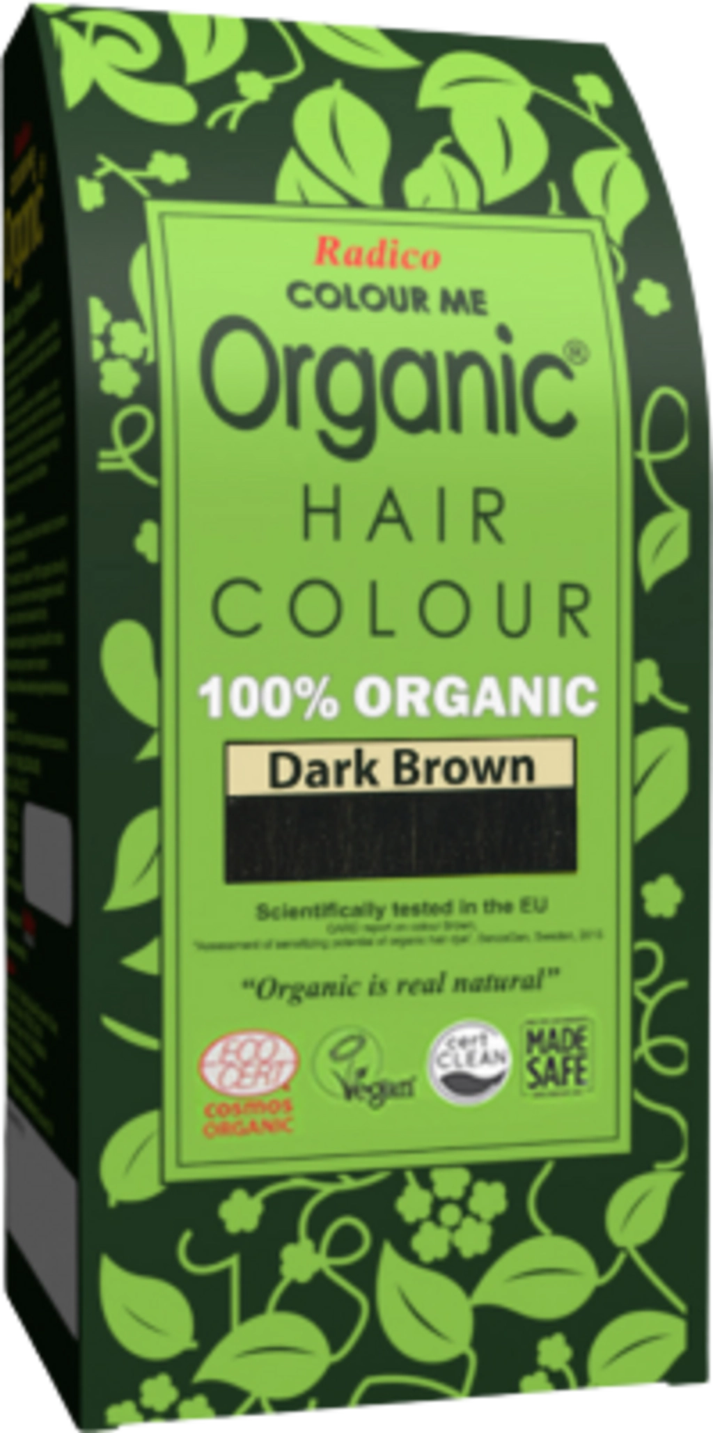 Radico Pflanzenhaarfarbe Dunkelbraun - 100 g