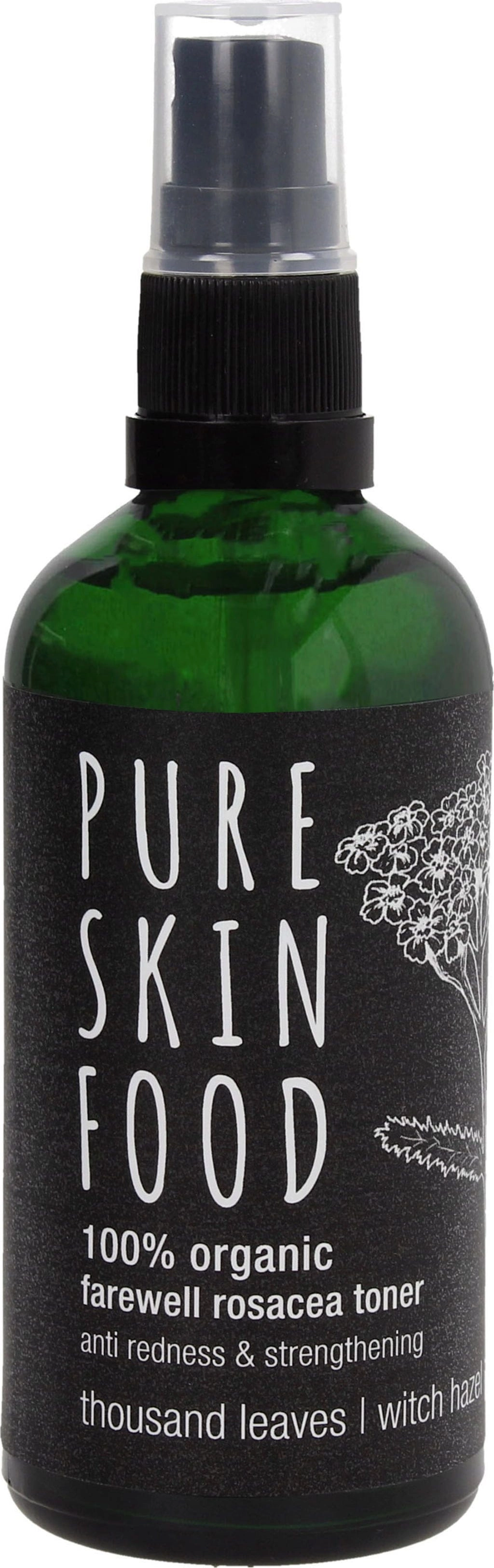PURE SKIN FOOD Organic Harmony Toner Yarrow - Witch Hazel - 100 ml