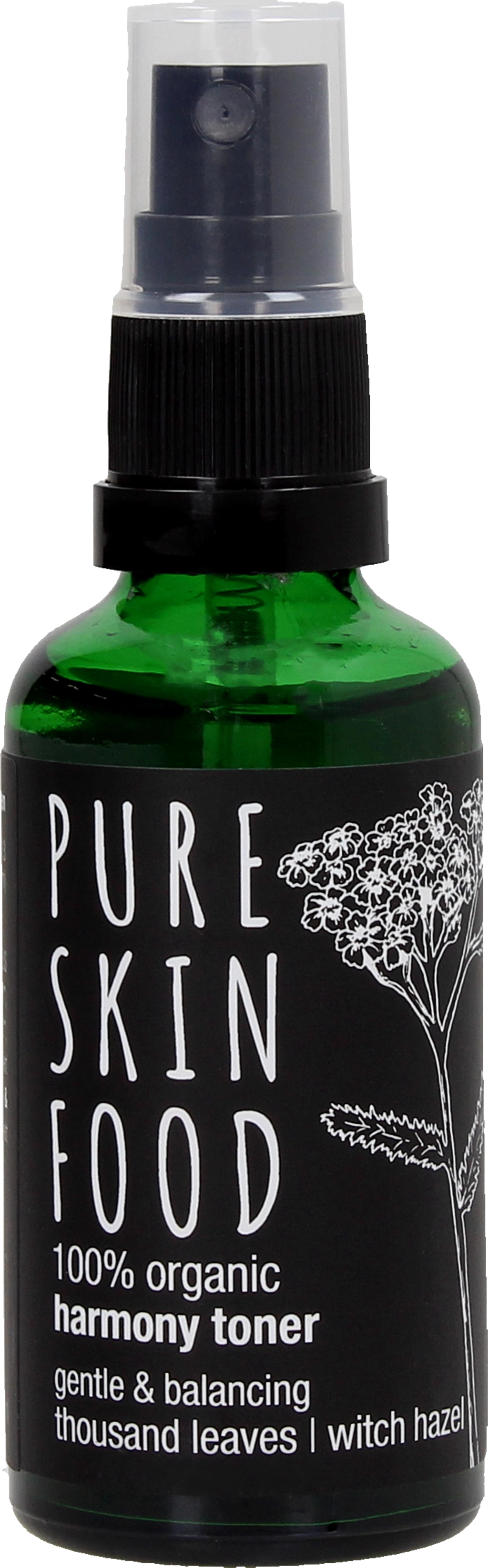 PURE SKIN FOOD Organic Harmony Toner Yarrow - Witch Hazel - 50 ml