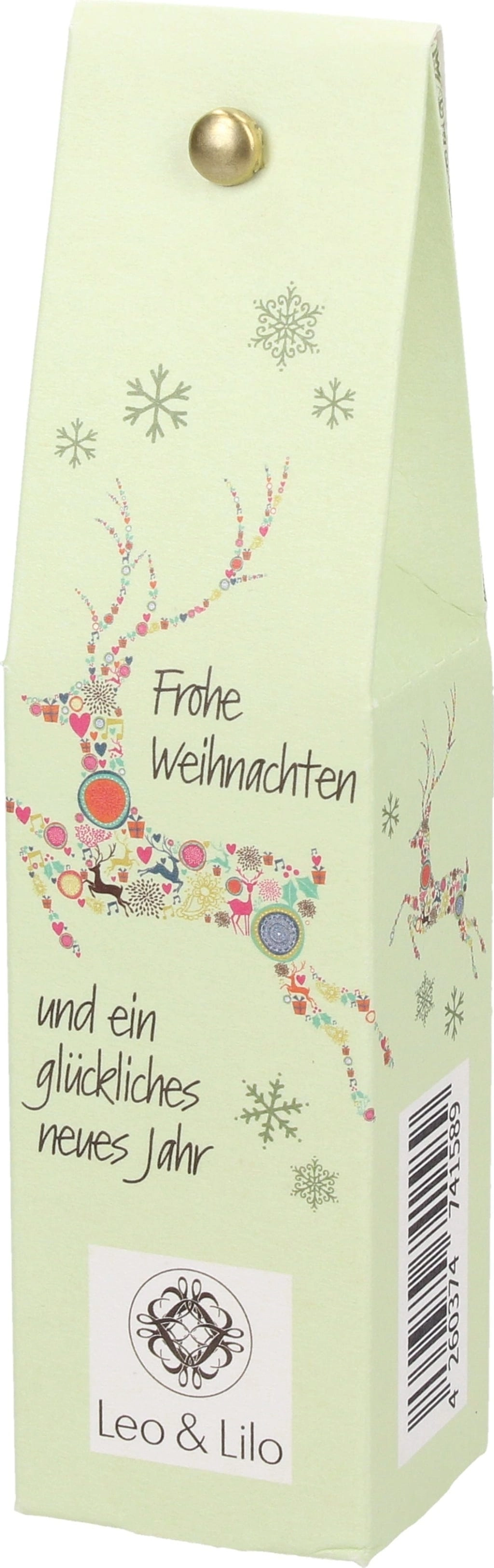 Leo & Lilo Kleiner X-Mas Gruß Kamelie - Hirsch