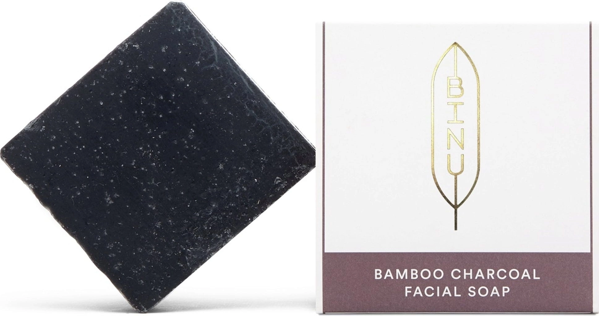 BINU Bamboo Charcoal Facial Soap - 100 g
