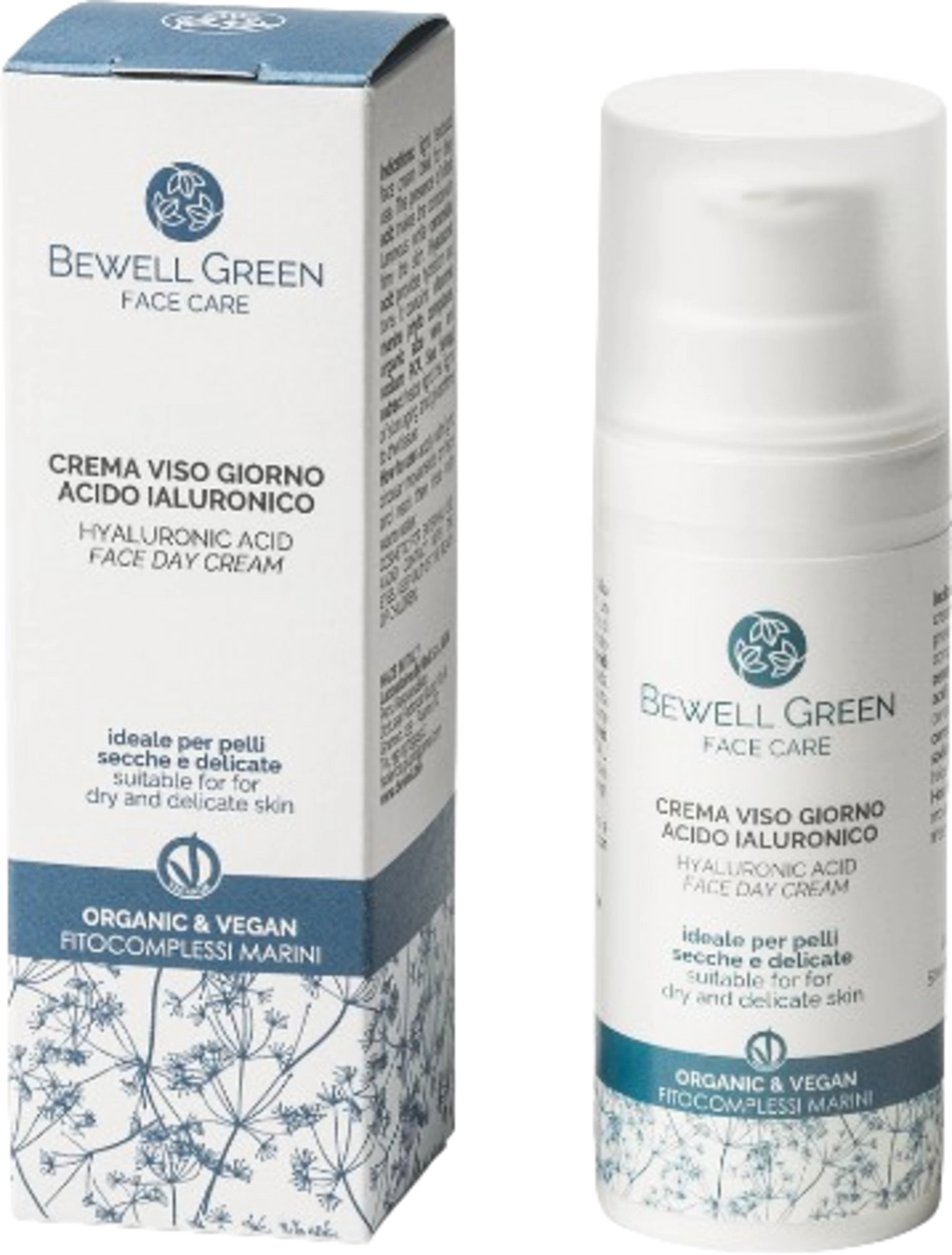 BeWell Green Seaweed & Hyaluronic Acid Day Cream - 50 ml