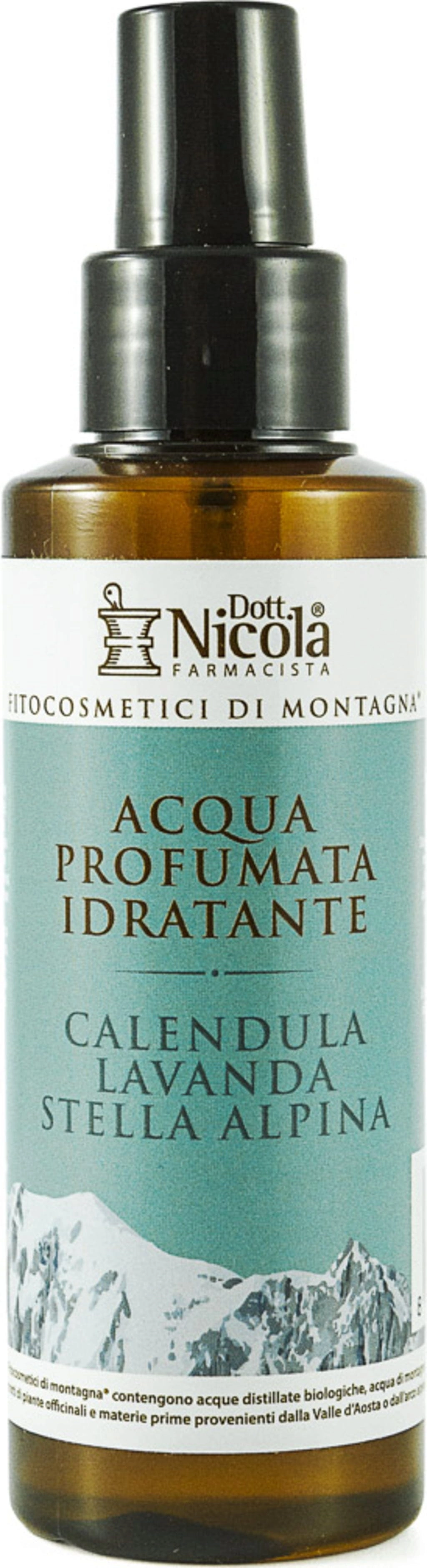 Dott.Nicola Farmacista Duftwasser Calendula, Lavendel & Alpen-Edelweiß - 100 ml