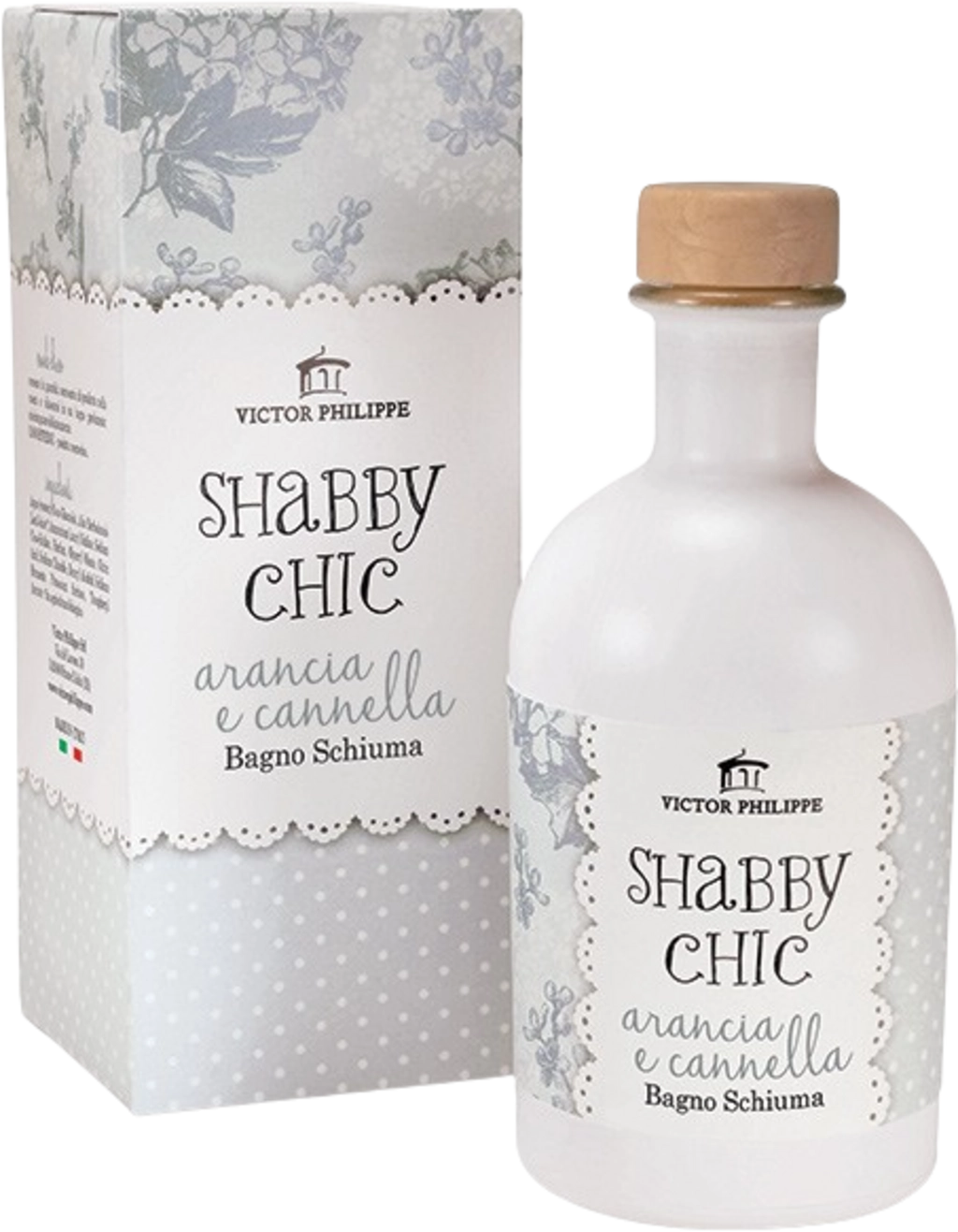 VICTOR PHILIPPE Shabby Chic Orange & Cinnamon Bath Foam - 250 ml