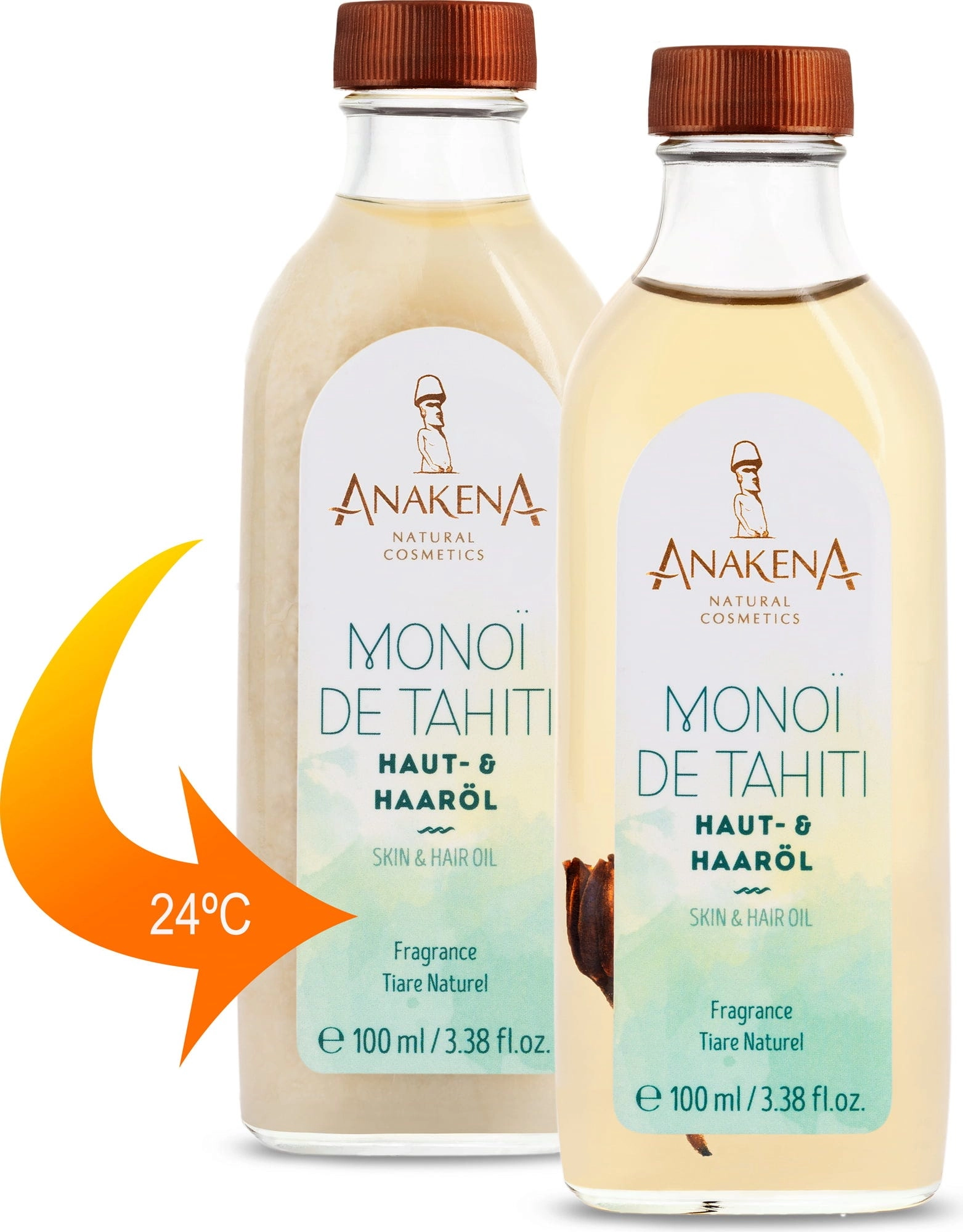 ANAKENA Monoï de Tahiti Haut- & Haaröl - 100 ml