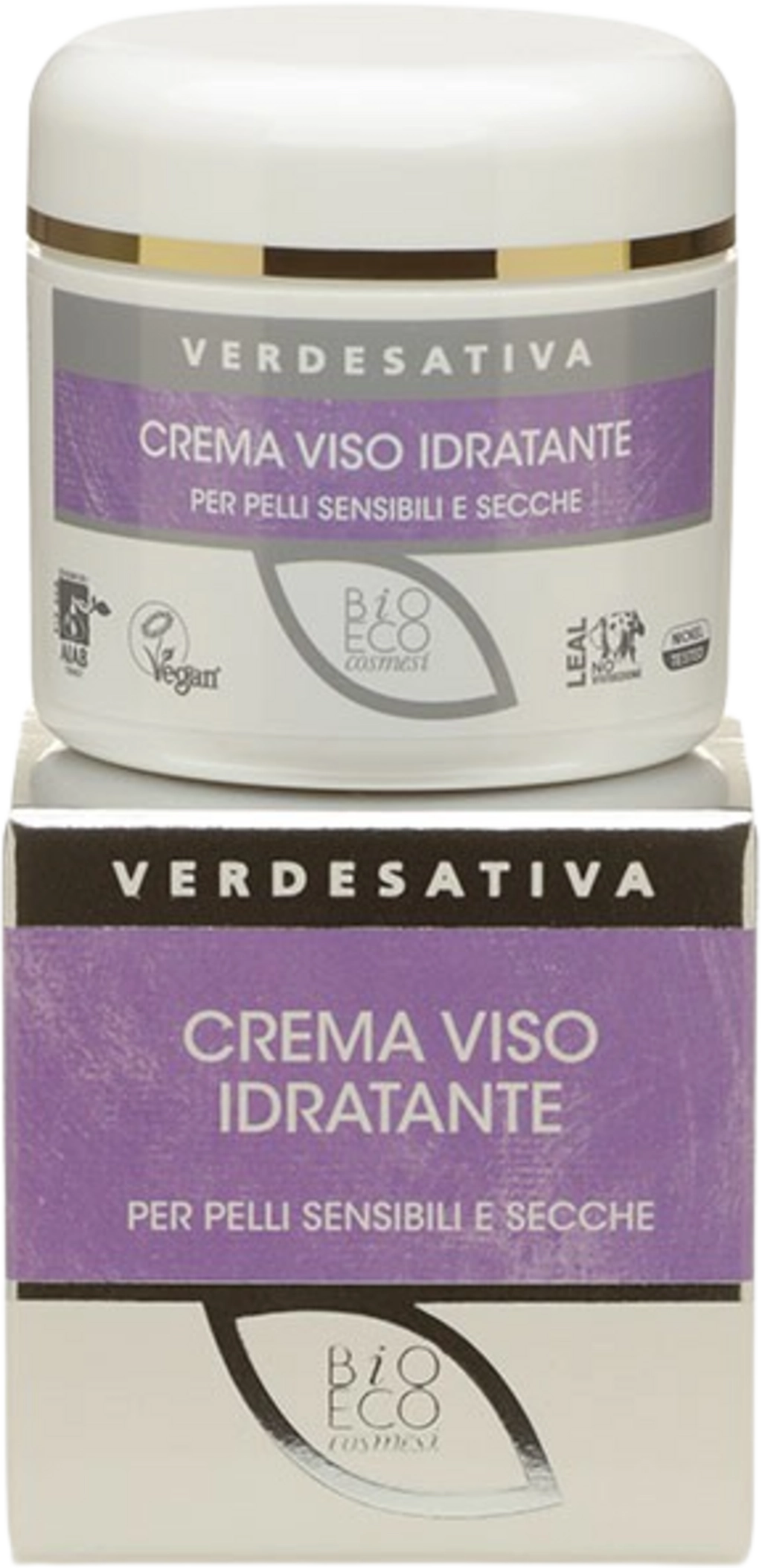 VERDESATIVA Bioaktive Feuchtigkeitscreme - 50 ml