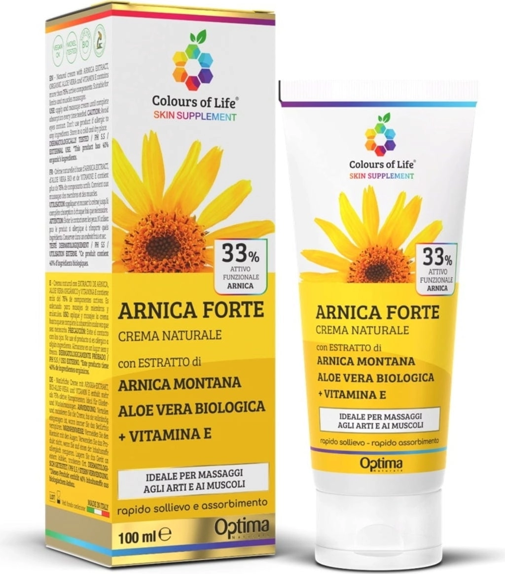Optima Naturals Colours of Life Arnica Forte Creme 33% - 100 ml