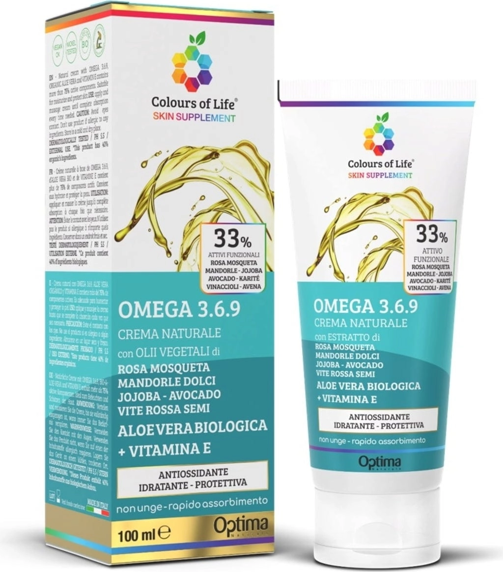 Optima Naturals Colours of Life Omega 3.6.9 Creme 33% - 100 ml