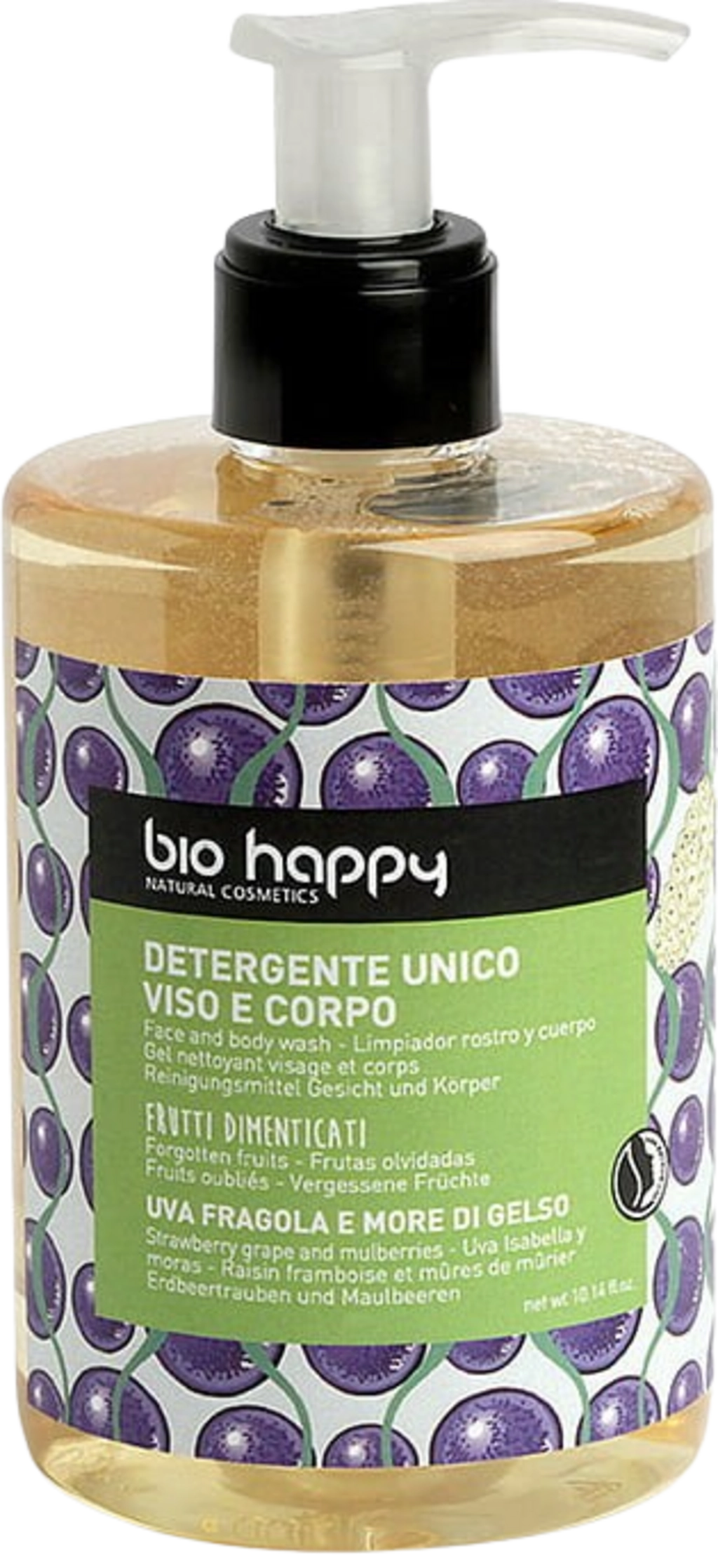 Bio Happy Face & Body Wash Strawberry Grape & Mulberry - 300 ml