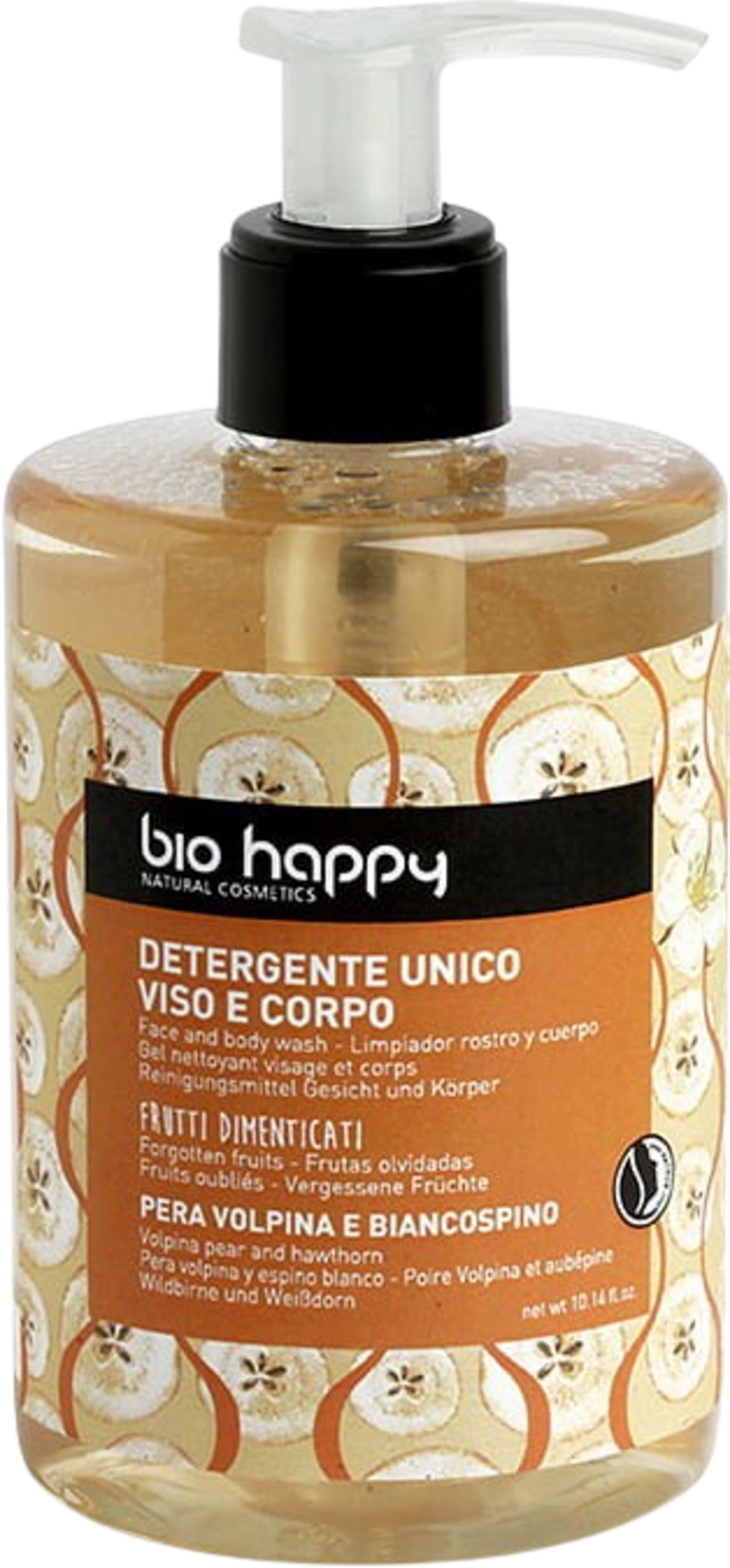 Bio Happy Face & Body Wash Volpina Pear & Hawthorn - 300 ml