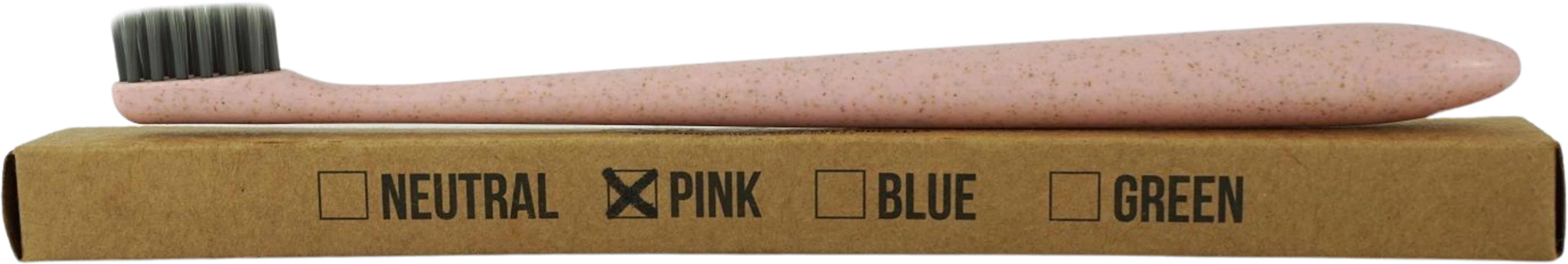 Karbonoir Zahnbürste mit Aktivkohle Weich - Pink