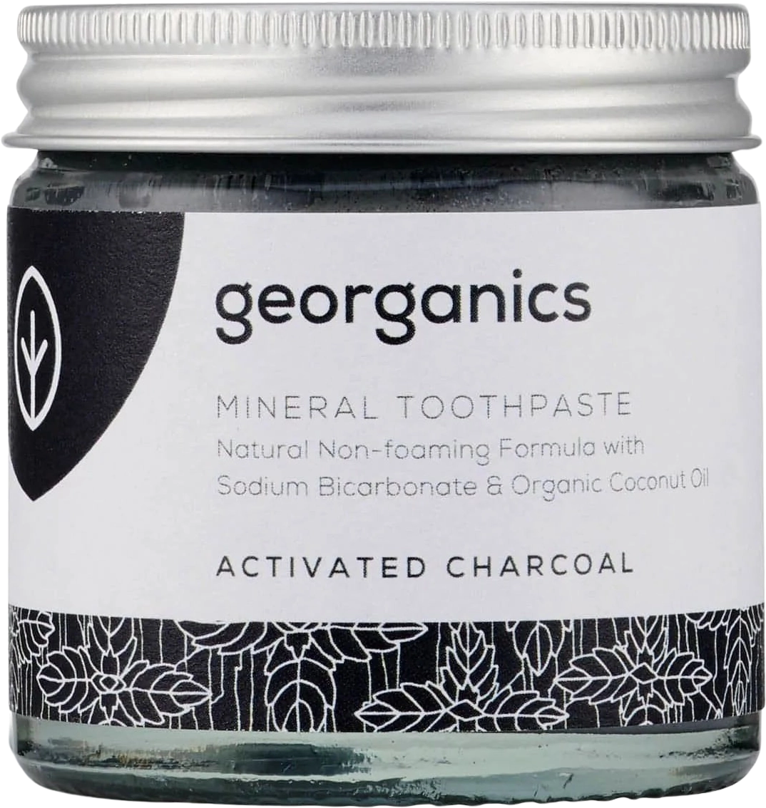 georganics Natural Toothpaste Activated Charcoal - 60 ml