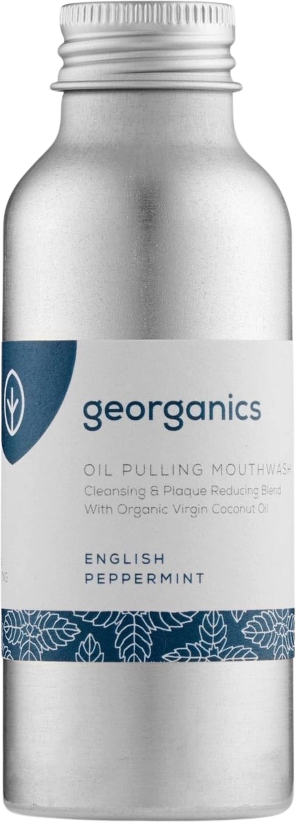 georganics Oilpulling Mouthwash English Peppermint - 100 ml
