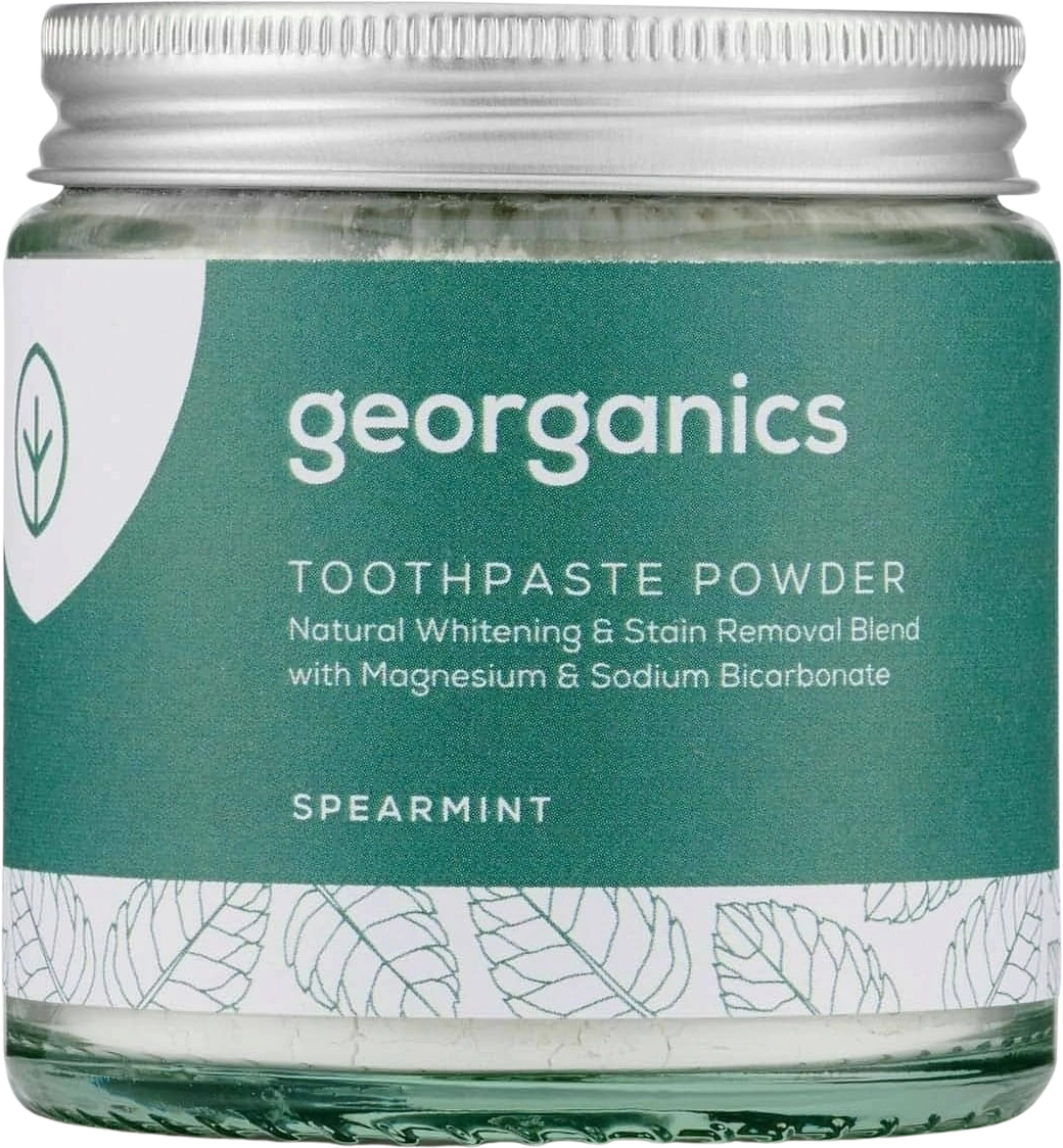 georganics Natural Toothpowder Spearmint - 60 ml