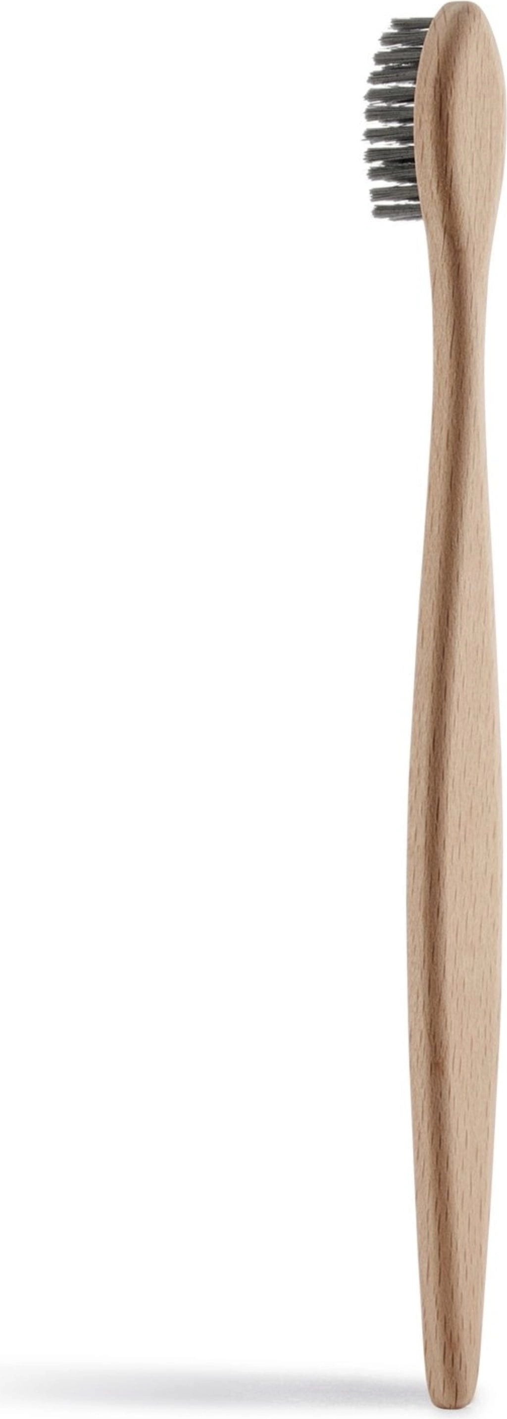 georganics Beechwood Toothbrush Charcoal - 1 Stk