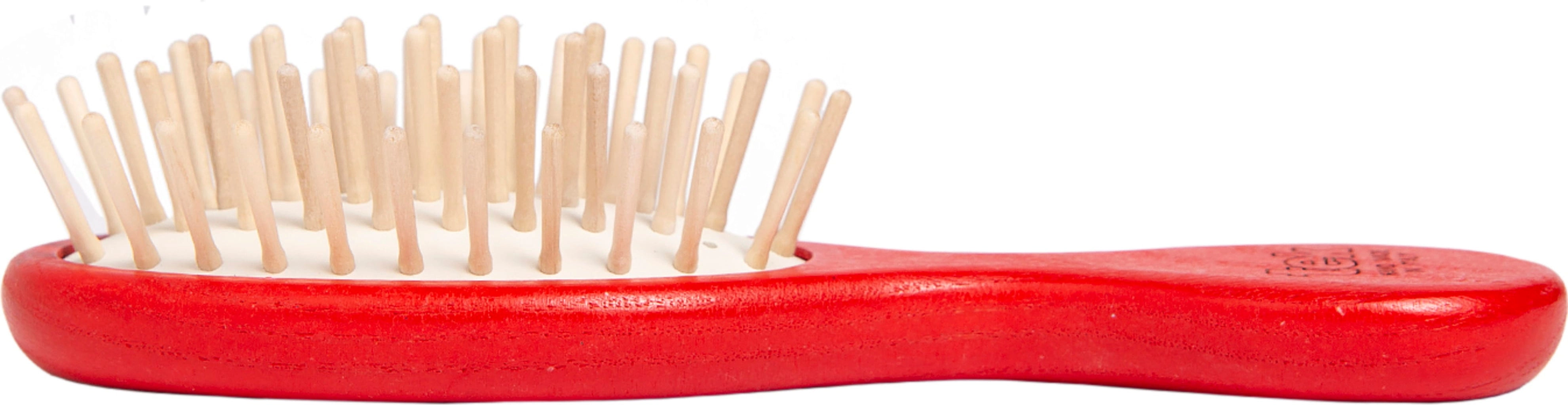 tek Kleine Ovale Taschenbürste - Rot