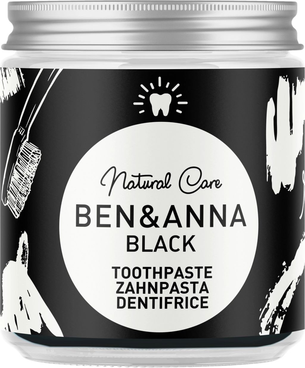 BEN & ANNA Zahnpasta Black - 100 ml